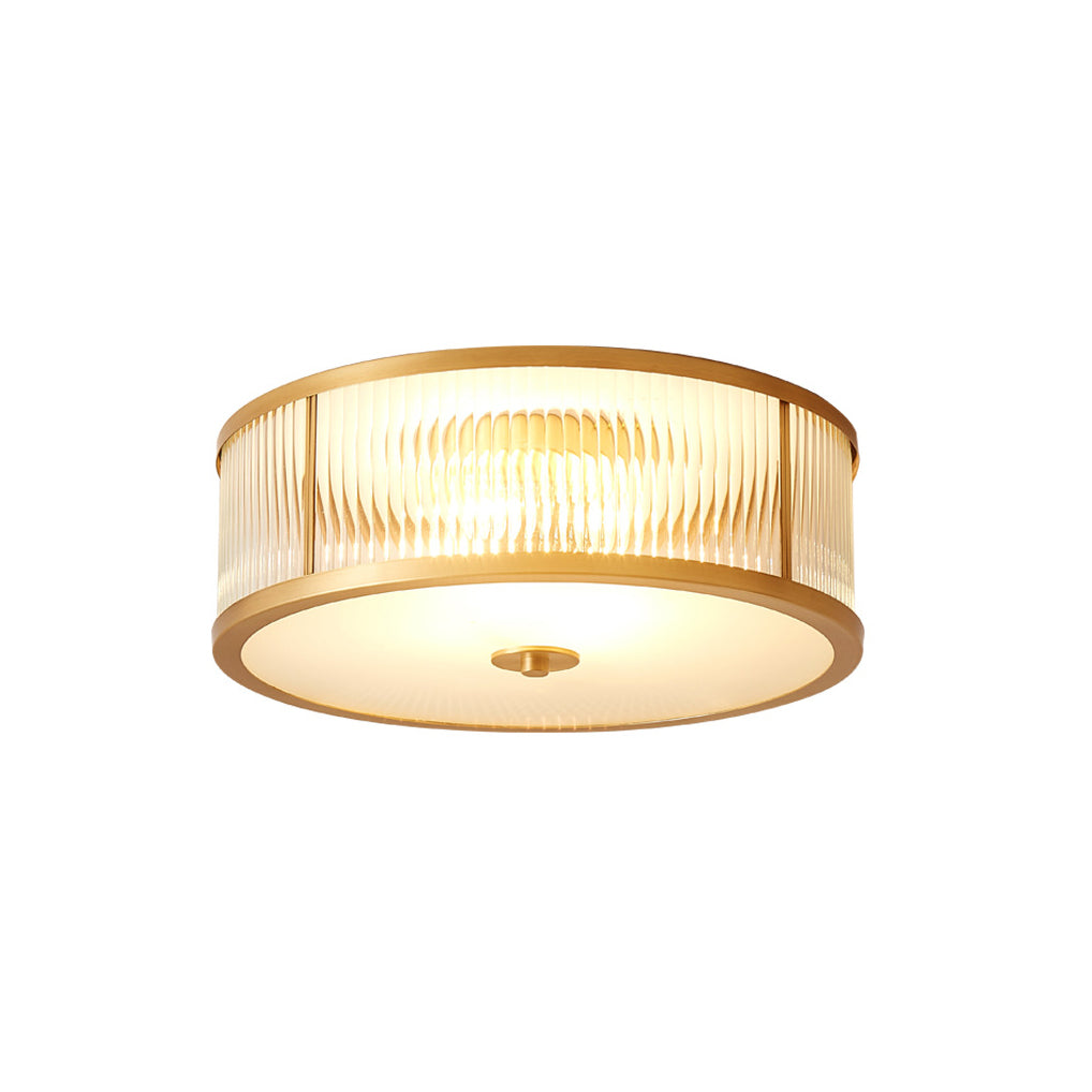 Veleriella Brass Glass CeIling Lamp