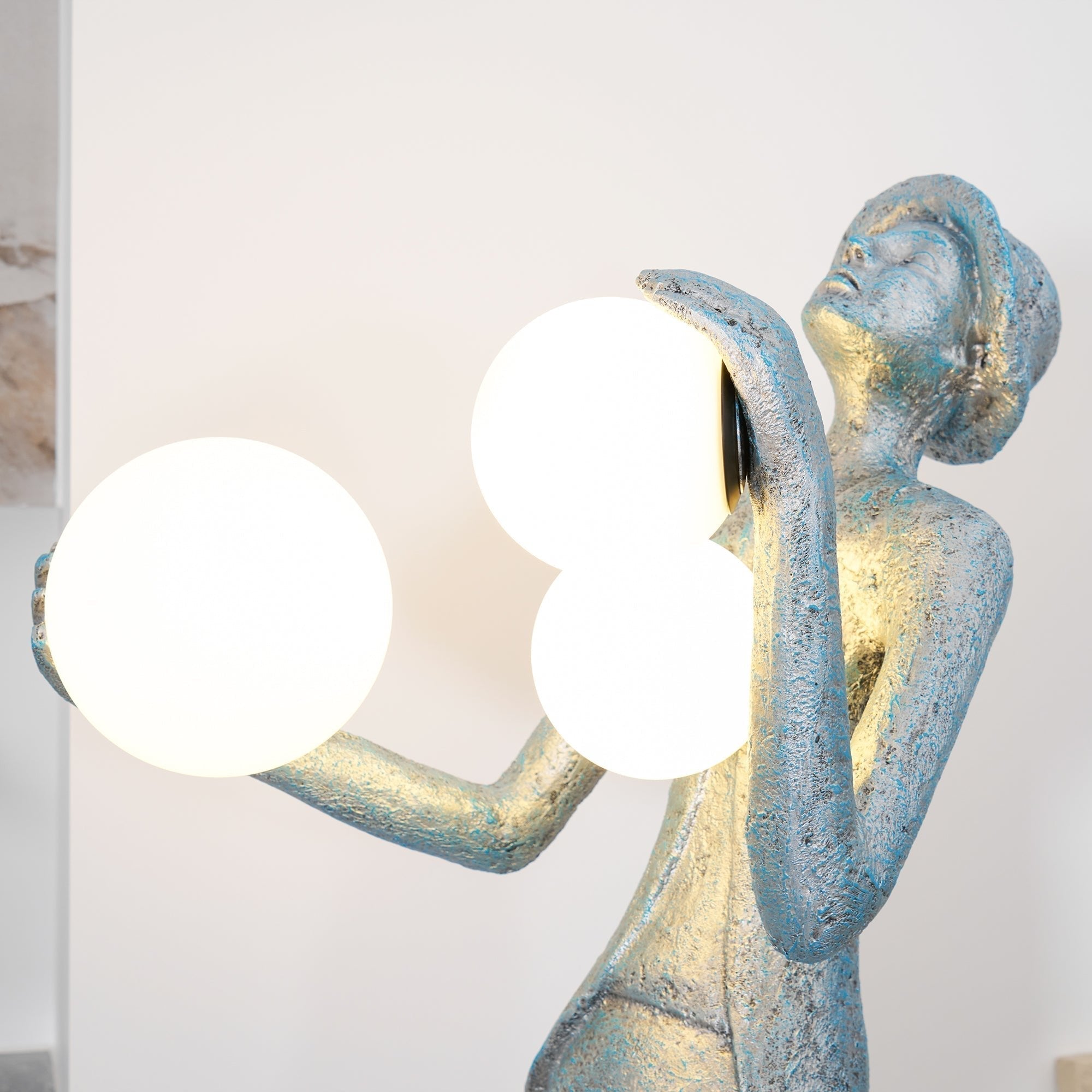 Evlirir Artistic Bronze Floor Lamp