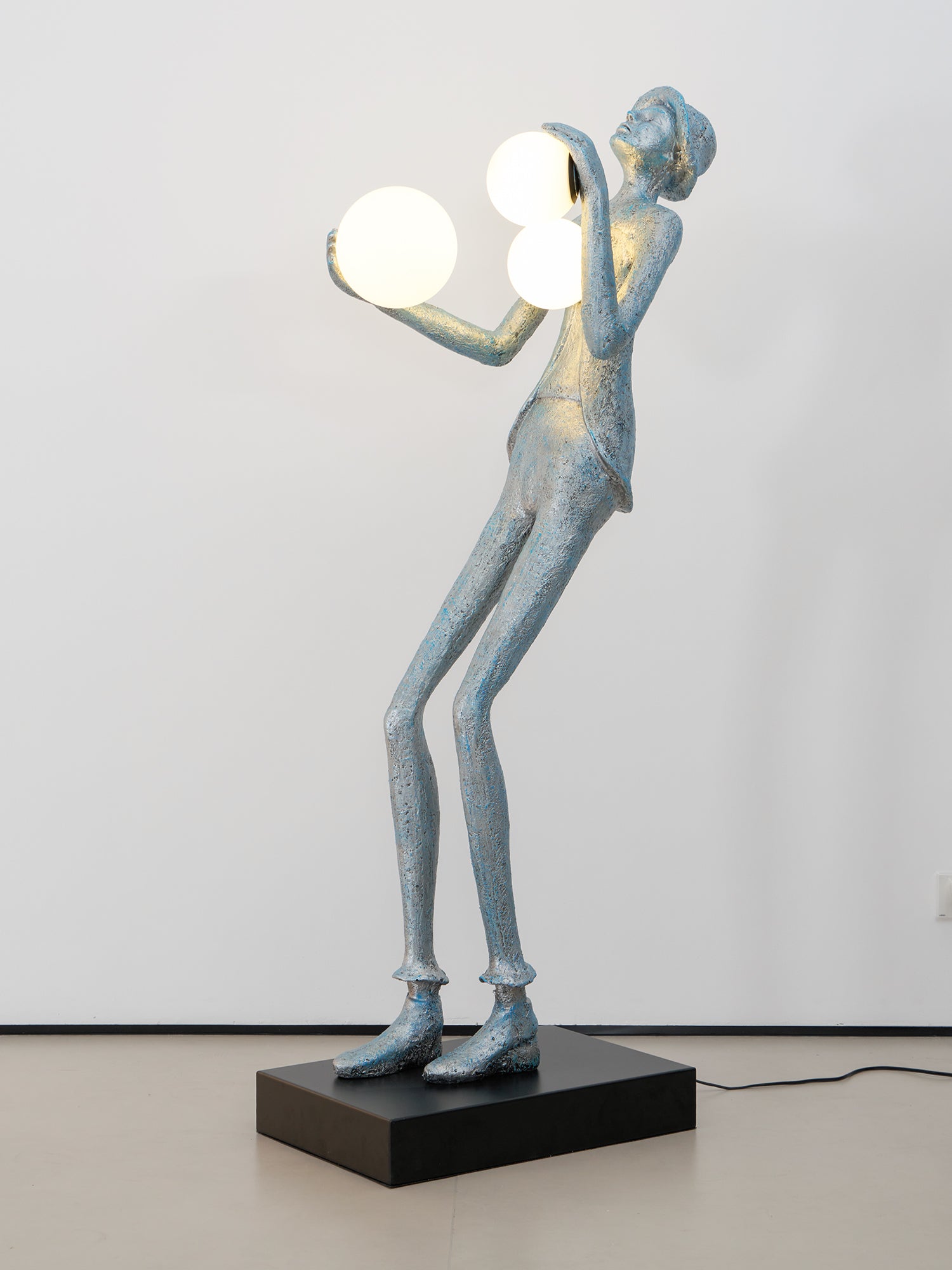 Evlirir Artistic Bronze Floor Lamp