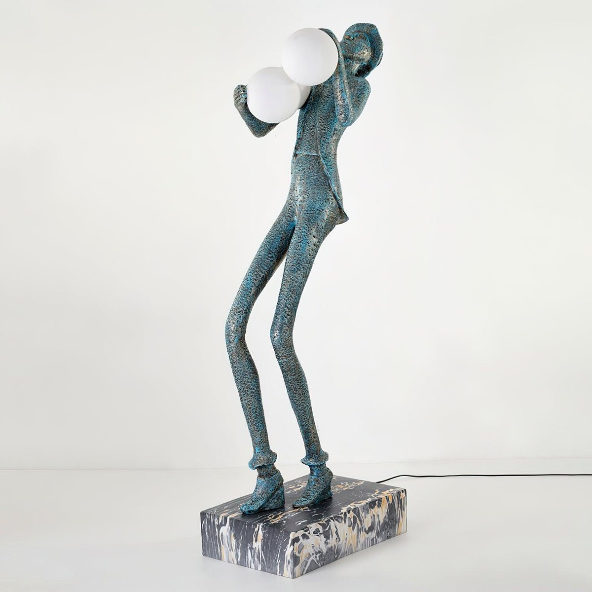 Evlirir Artistic Bronze Floor Lamp