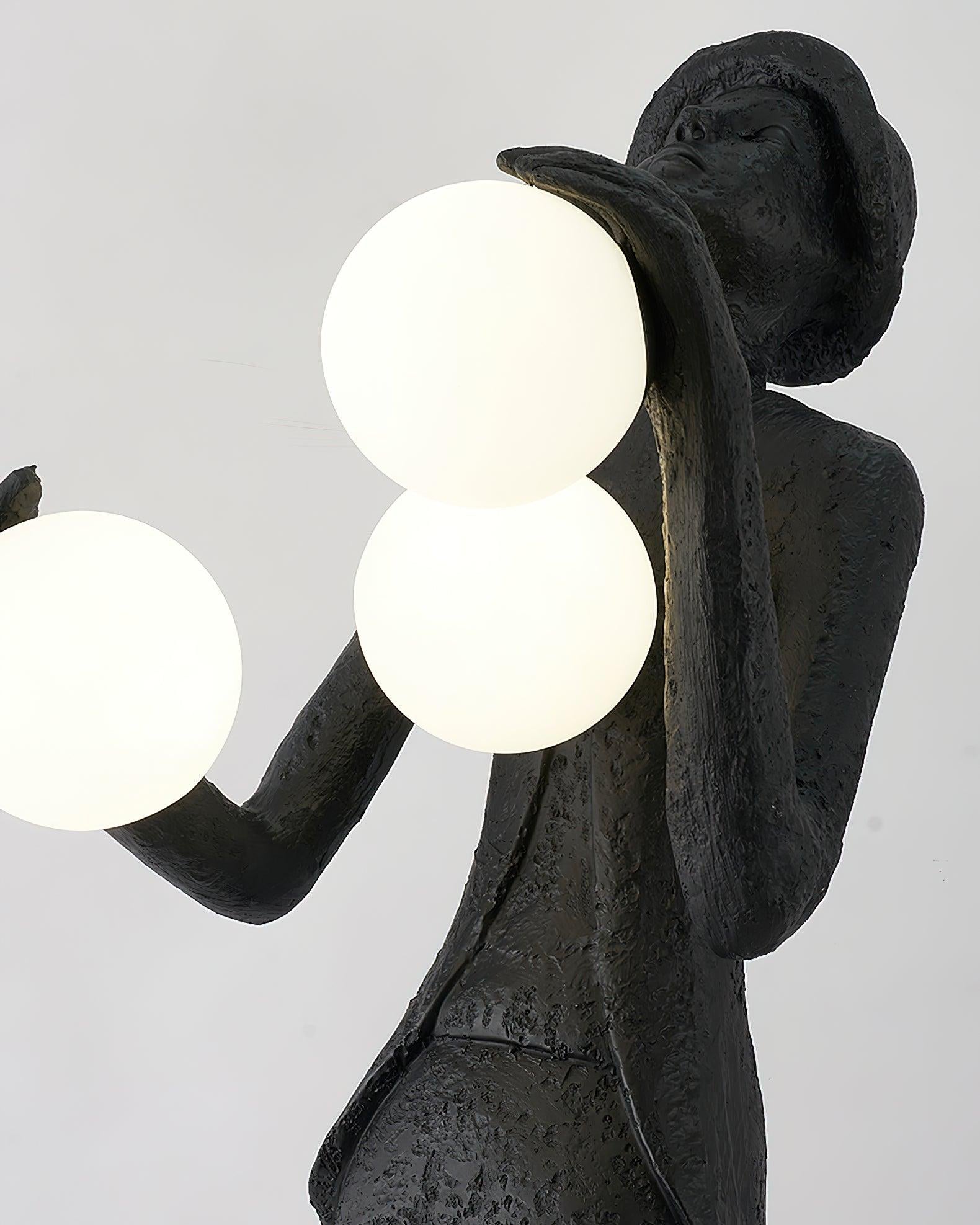 Evlirir Artistic Bronze Floor Lamp