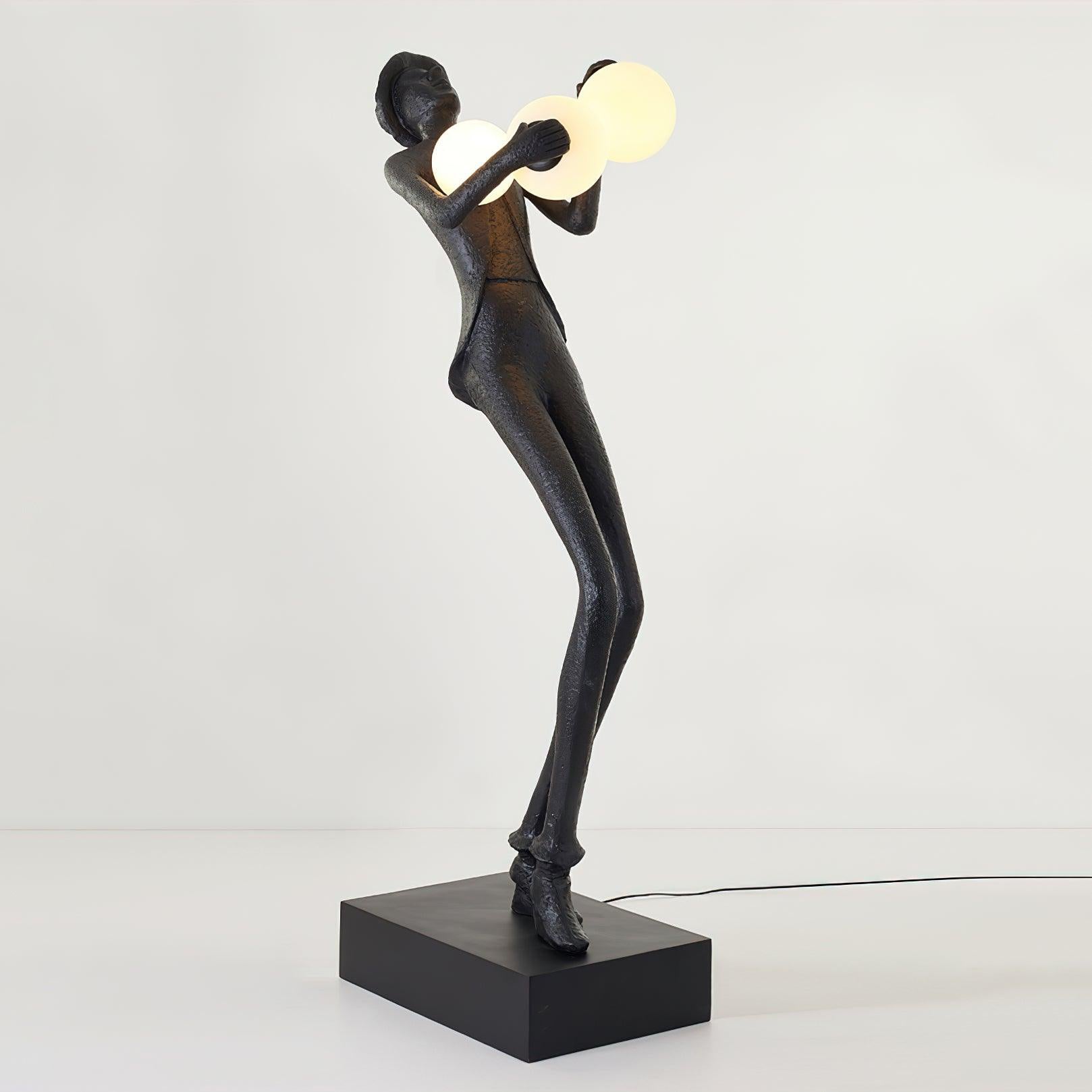 Evlirir Artistic Bronze Floor Lamp