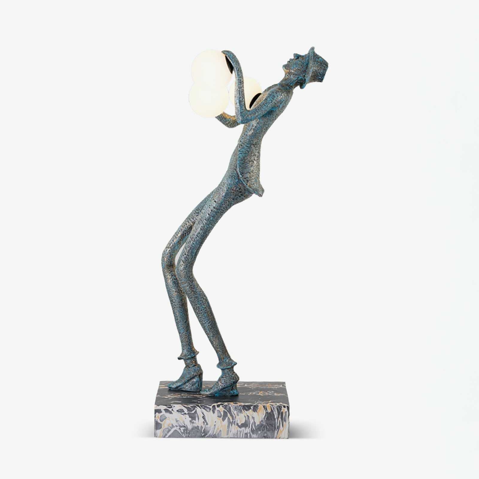 Evlirir Artistic Bronze Floor Lamp