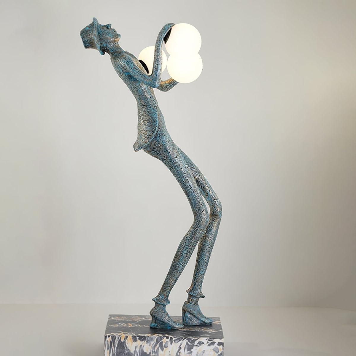 Evlirir Artistic Bronze Floor Lamp
