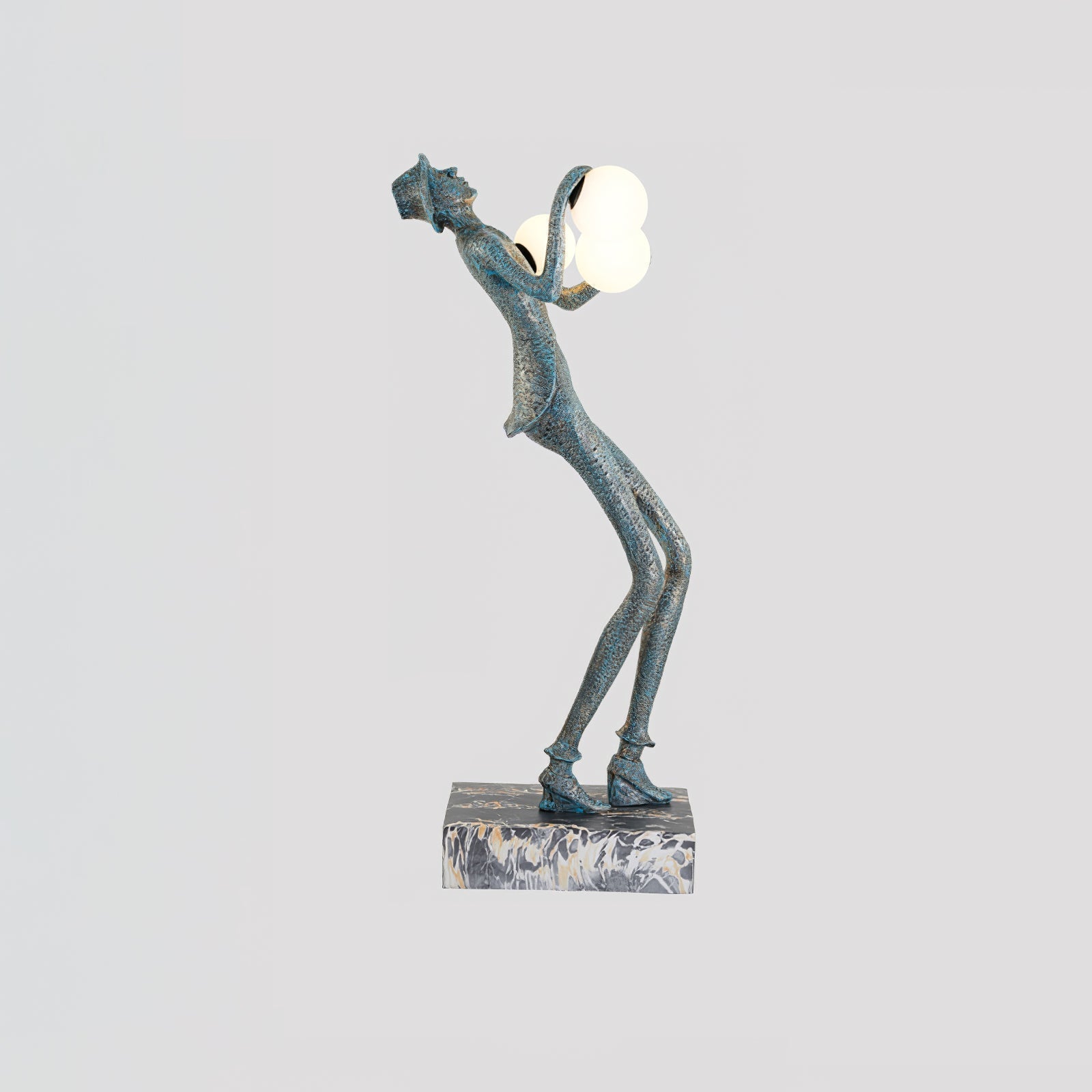 Evlirir Artistic Bronze Floor Lamp