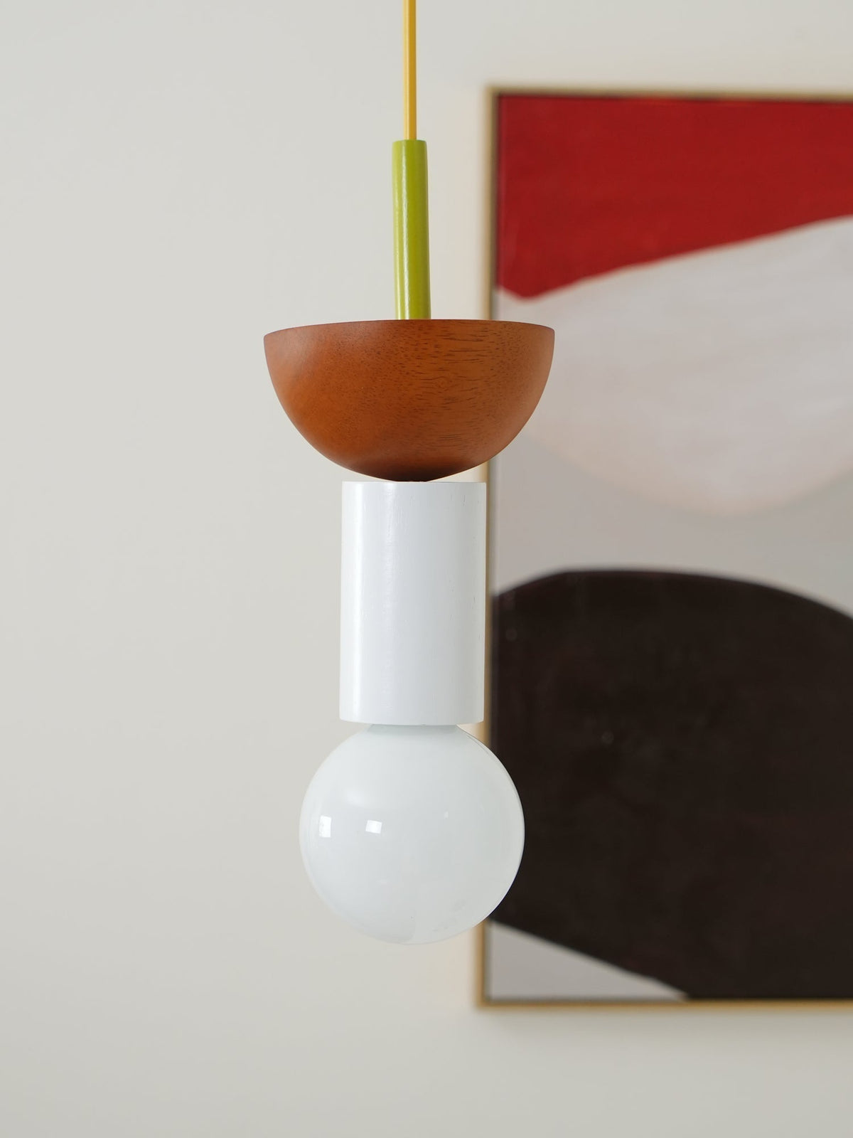 Gram Modern Wood Pendant Light