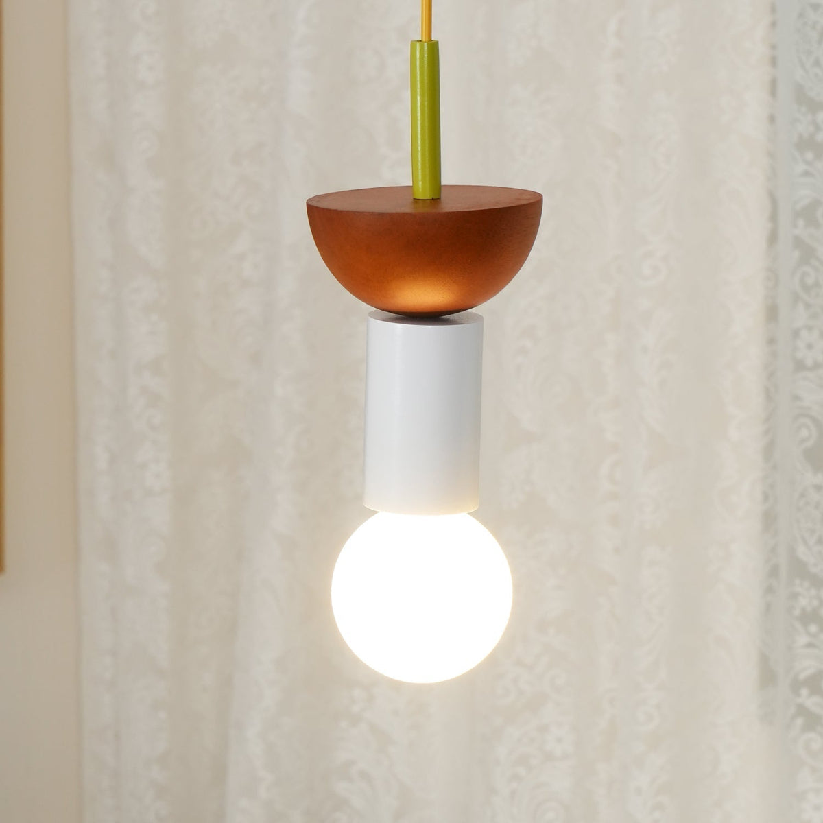 Gram Modern Wood Pendant Light