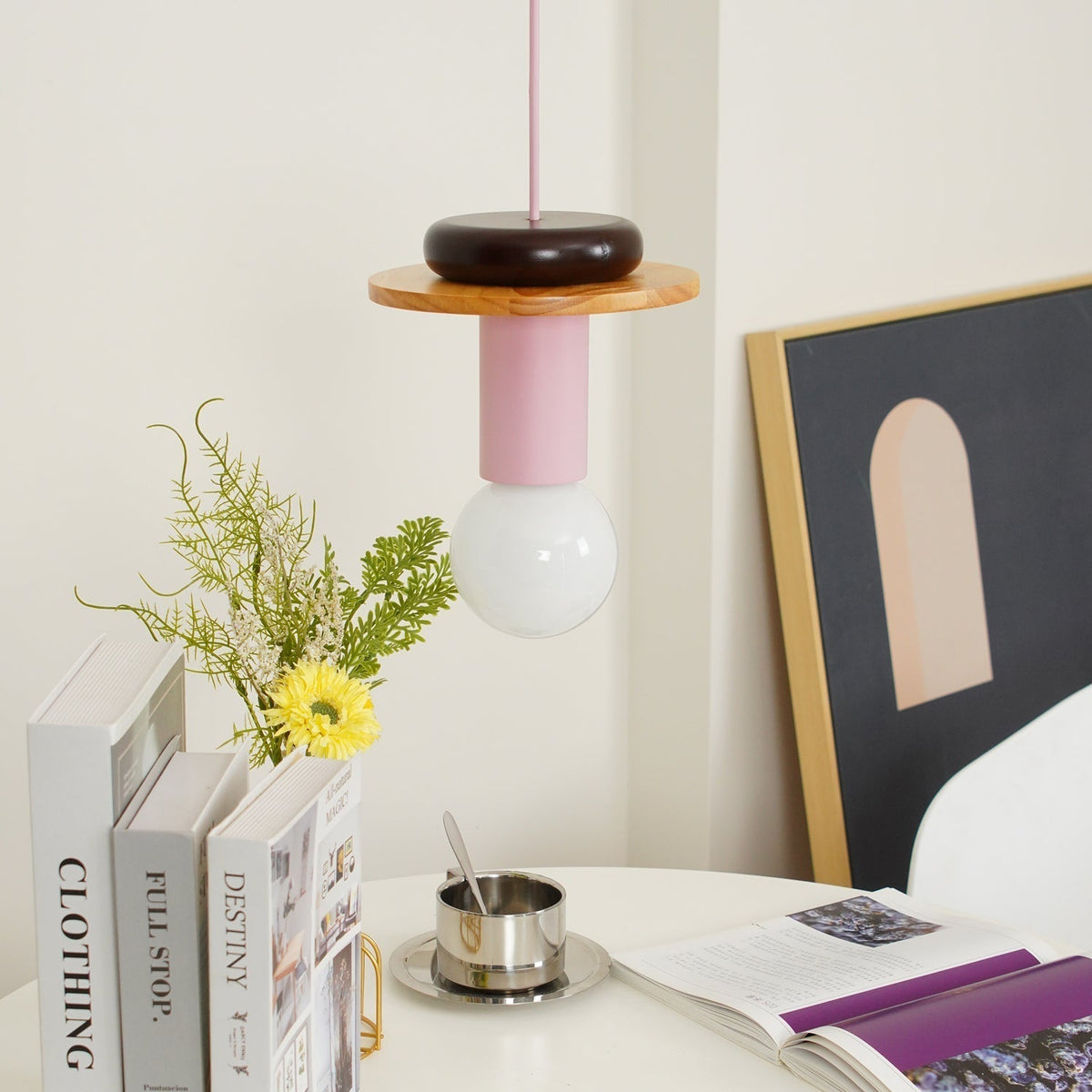 Gram Modern Wood Pendant Light