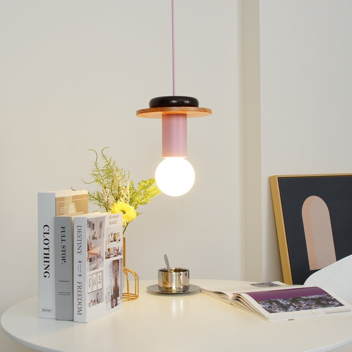 Gram Modern Wood Pendant Light