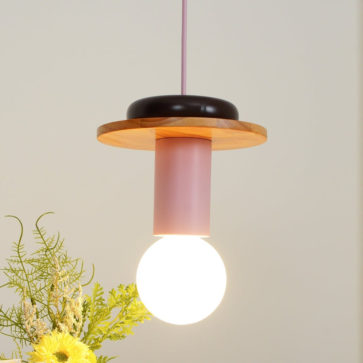 Gram Modern Wood Pendant Light