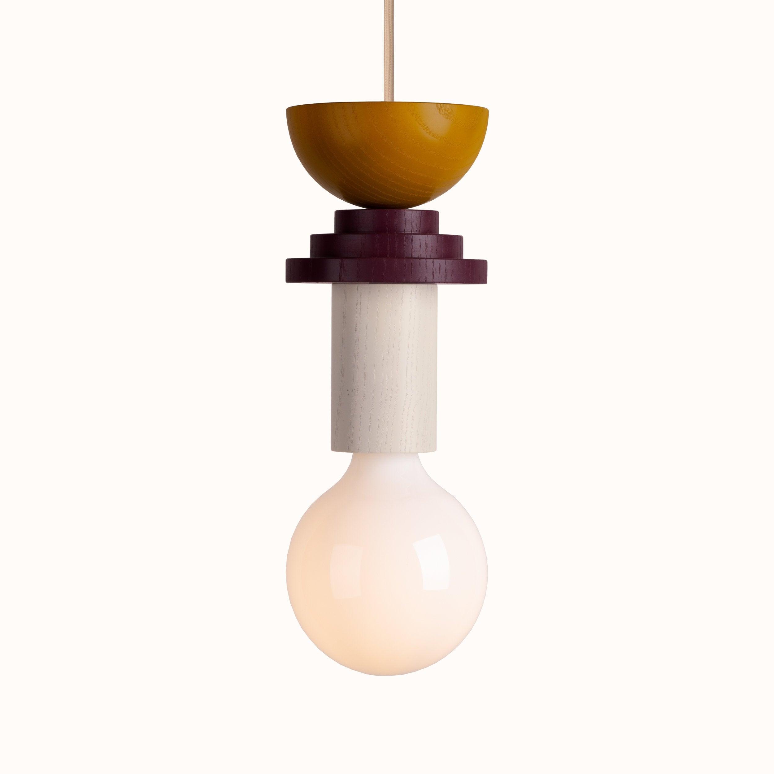 Gram Modern Wood Pendant Light