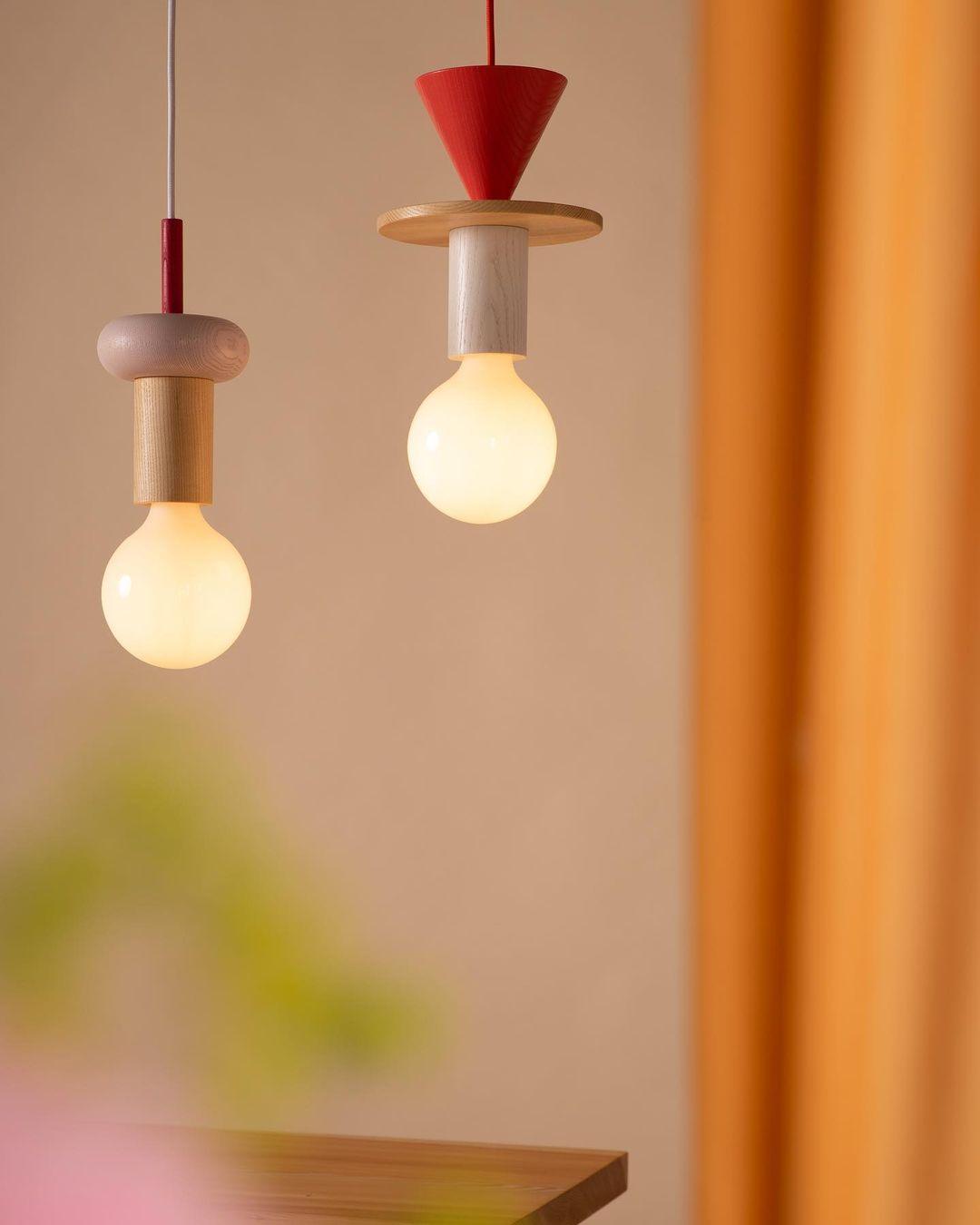 Gram Modern Wood Pendant Light