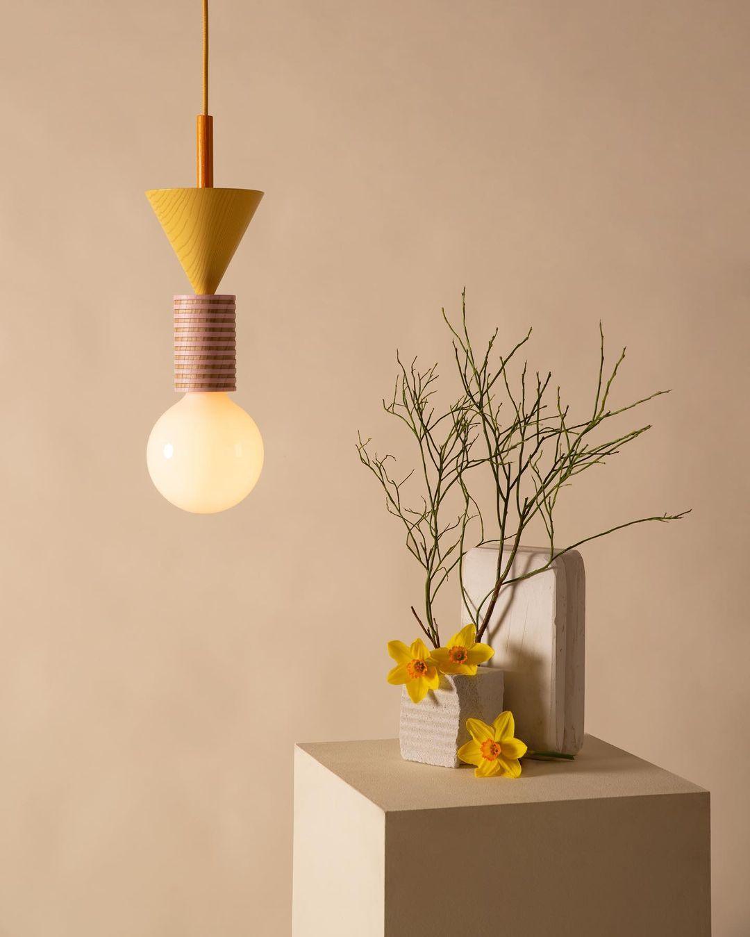 Gram Modern Wood Pendant Light