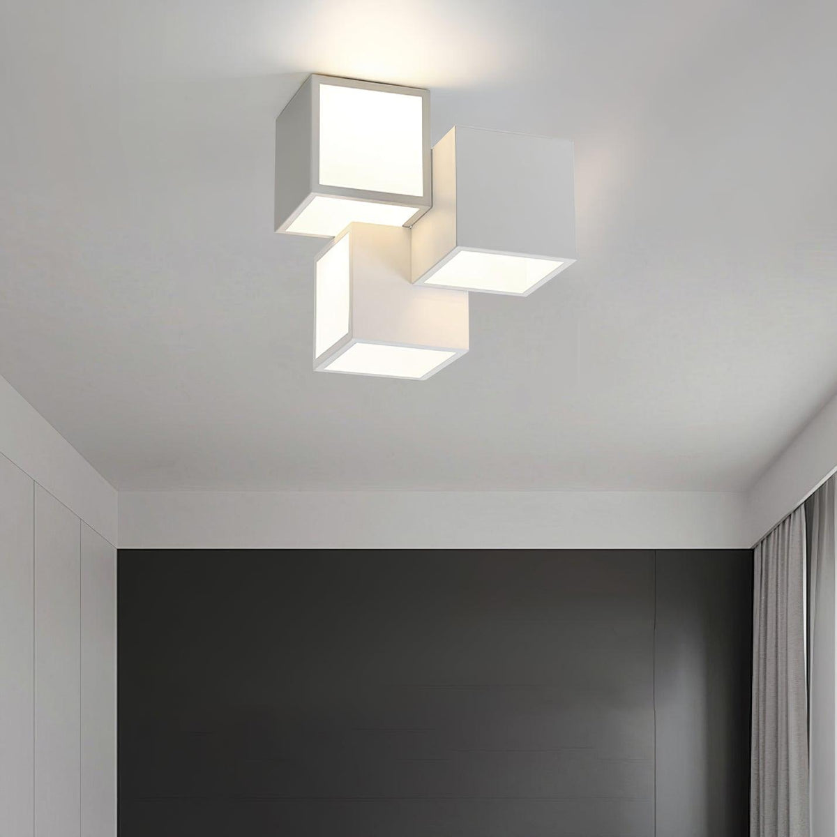 Evsilarae Modern Minimalist Geometric Ceiling Lamp