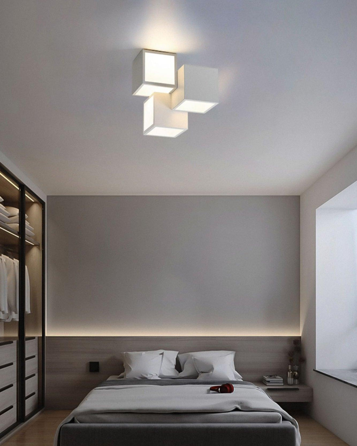 Evsilarae Modern Minimalist Geometric Ceiling Lamp