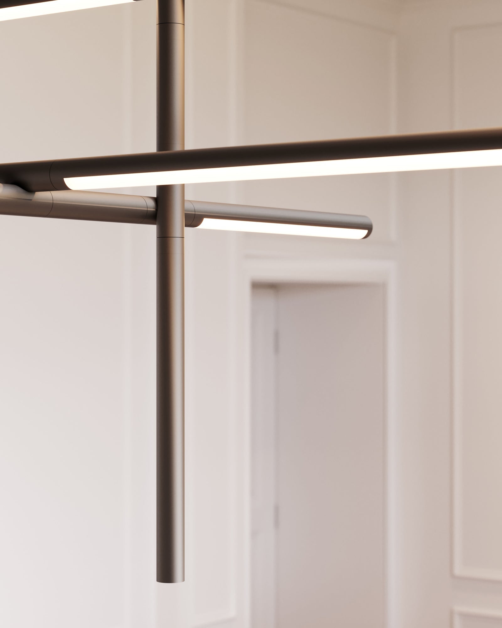 Geometric Minimalist Acrylic Pendant Light