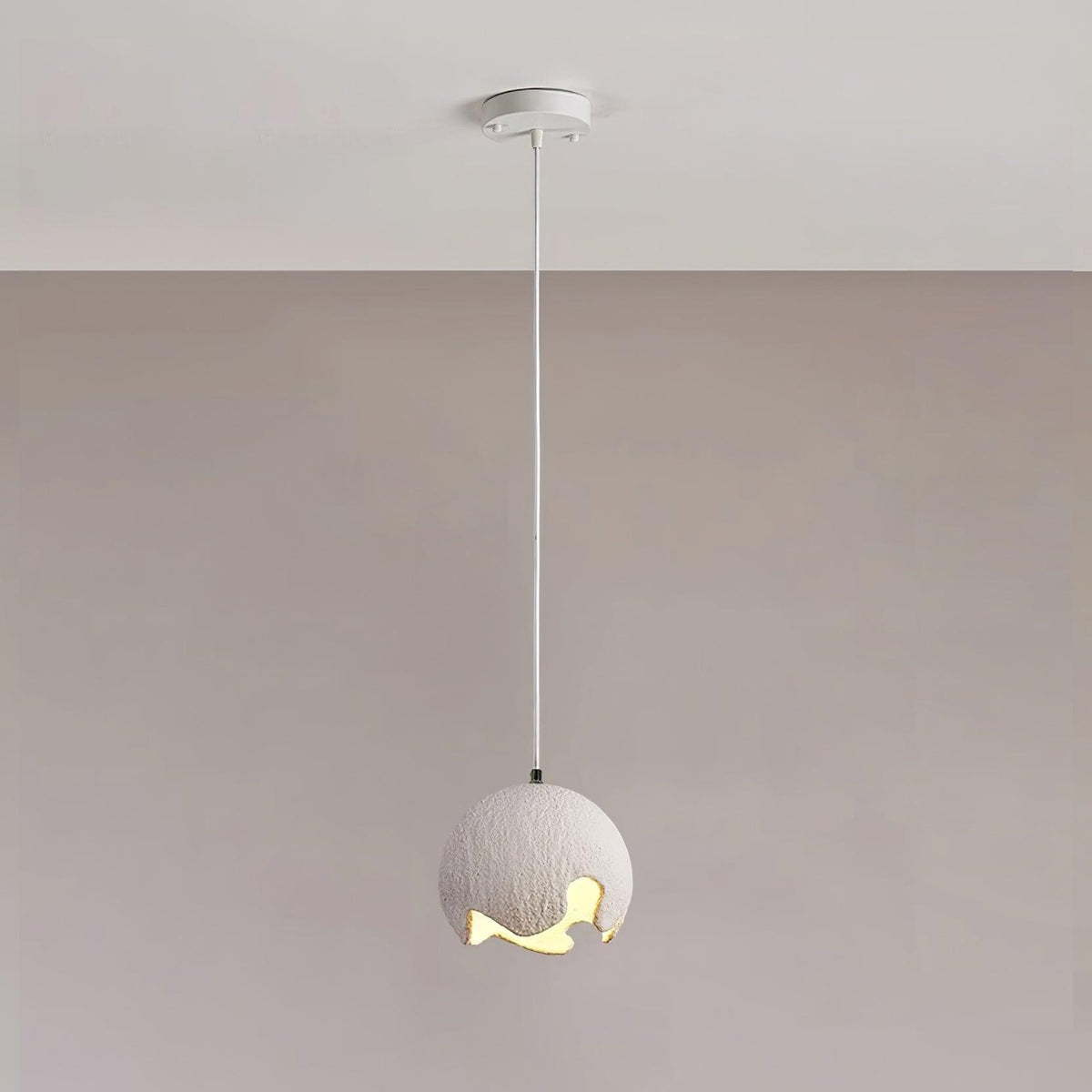Patrick Wabi-Sabi Resin Pendant Light