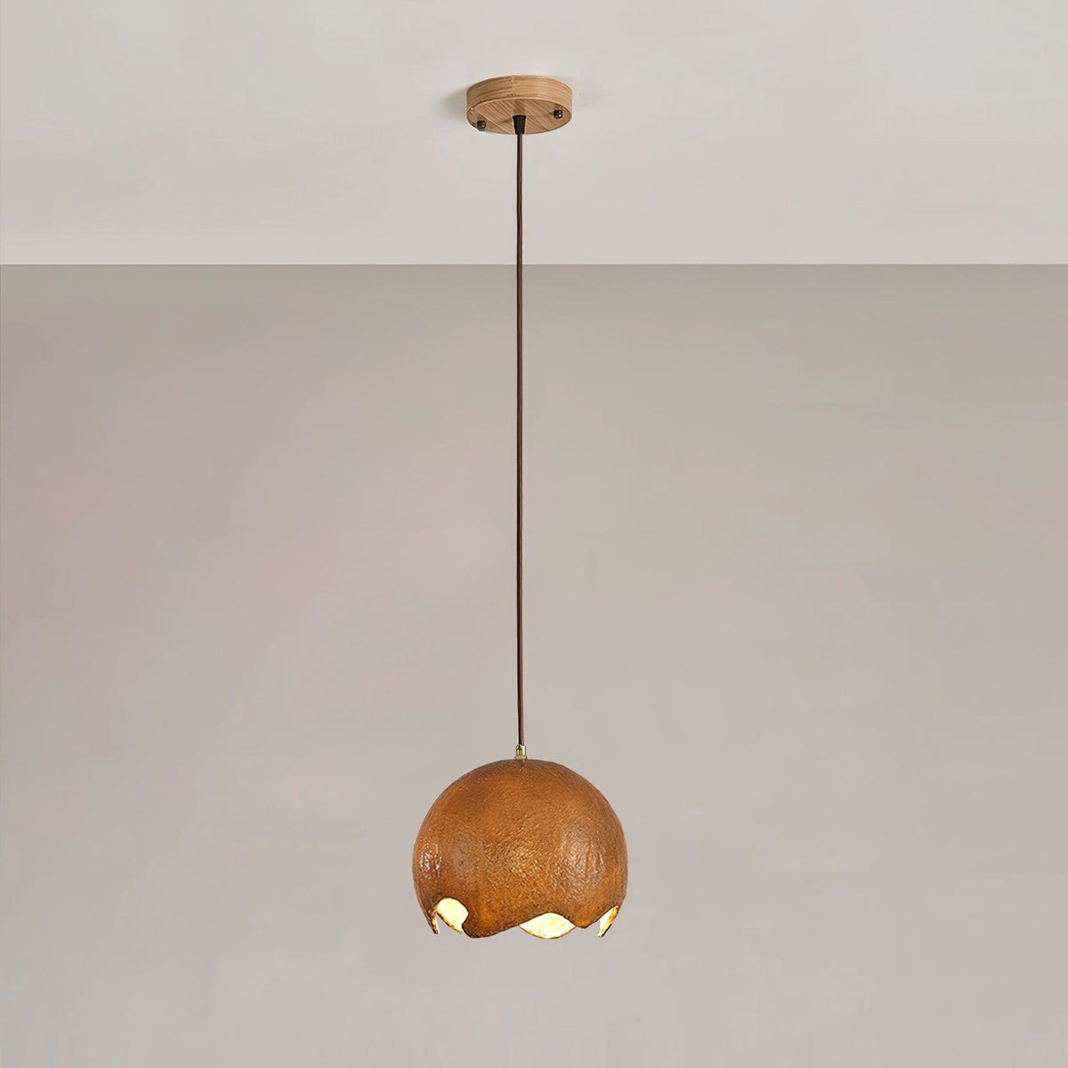 Patrick Wabi-Sabi Resin Pendant Light