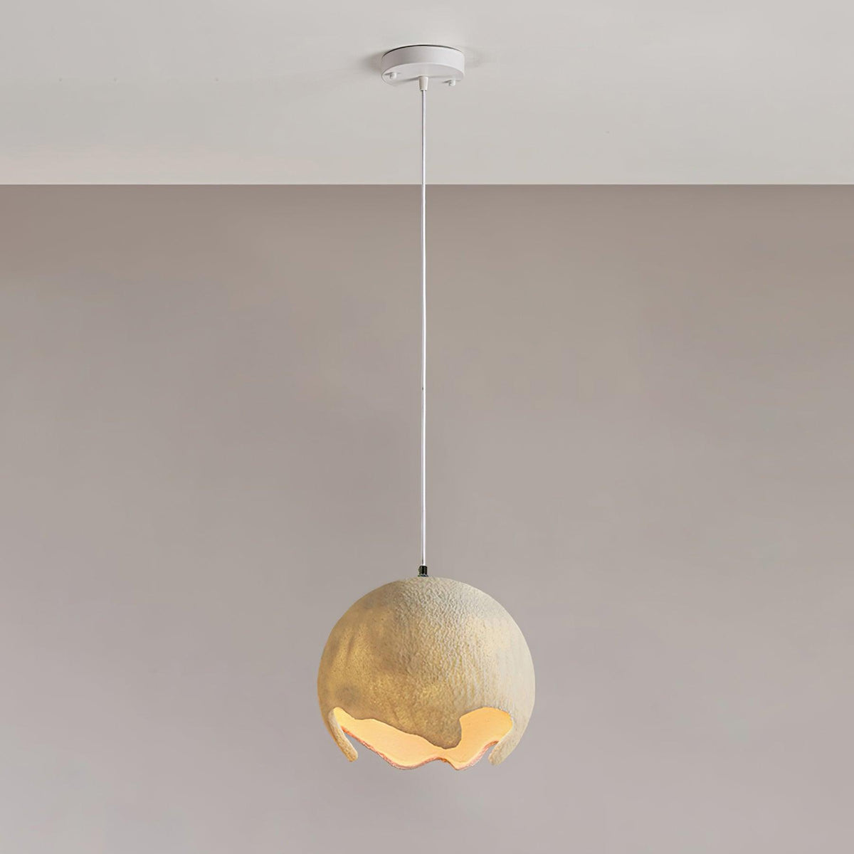 Patrick Wabi-Sabi Resin Pendant Light