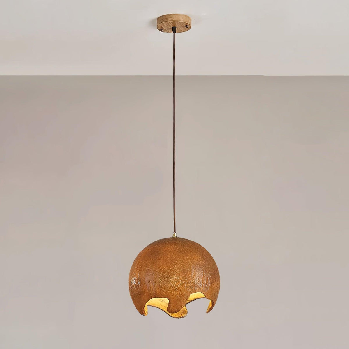 Patrick Wabi-Sabi Resin Pendant Light