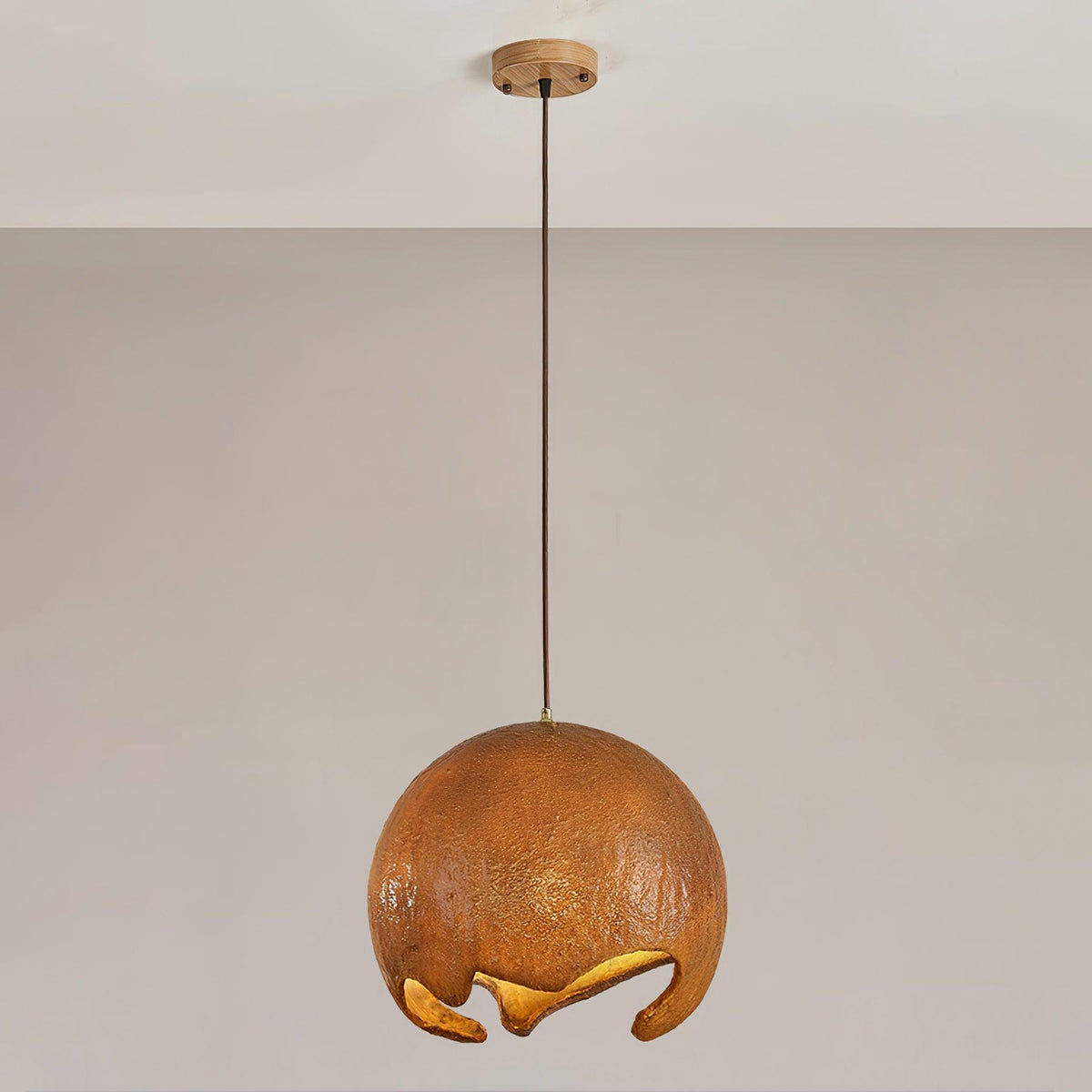 Patrick Wabi-Sabi Resin Pendant Light