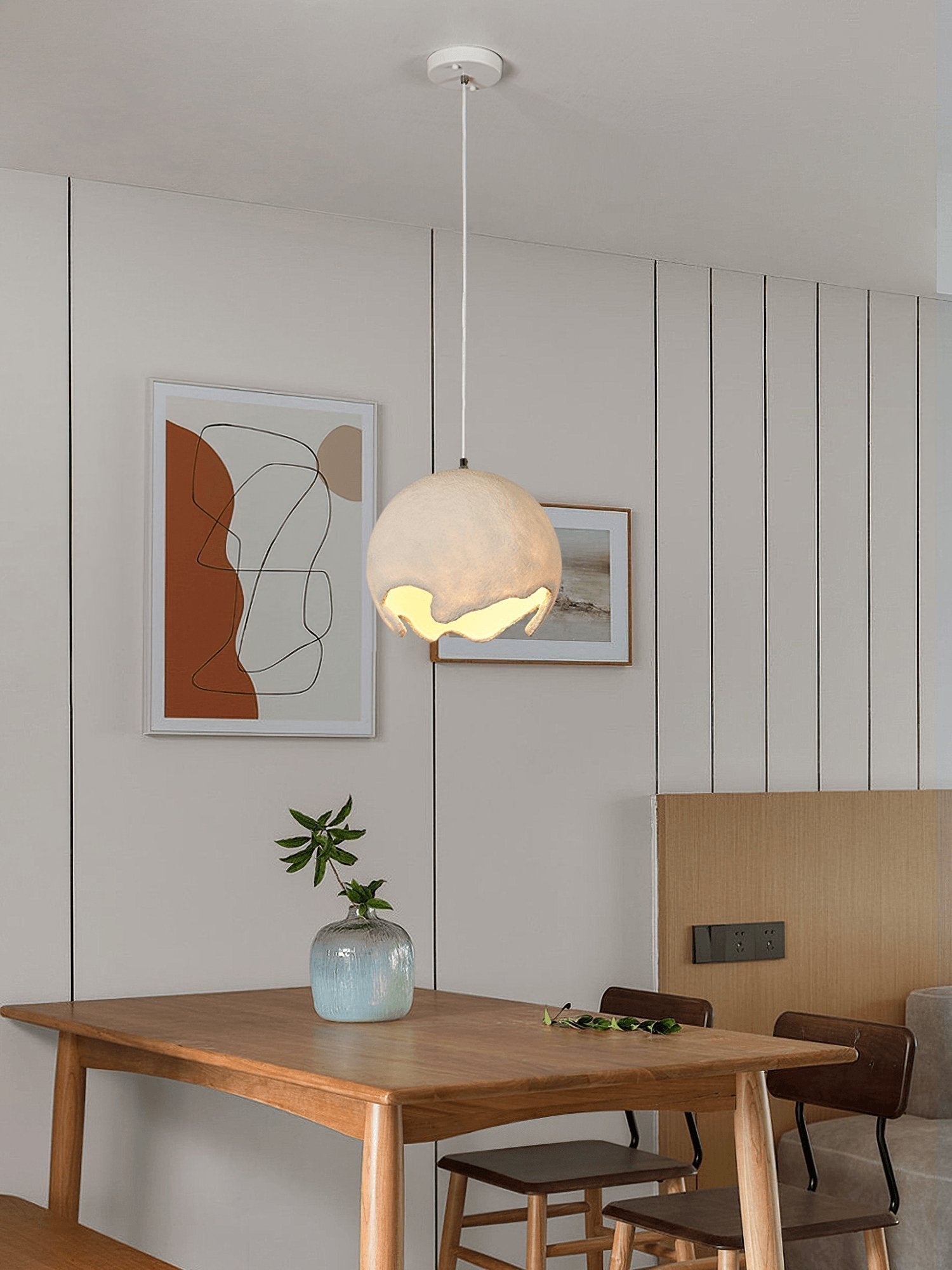 Patrick Wabi-Sabi Resin Pendant Light