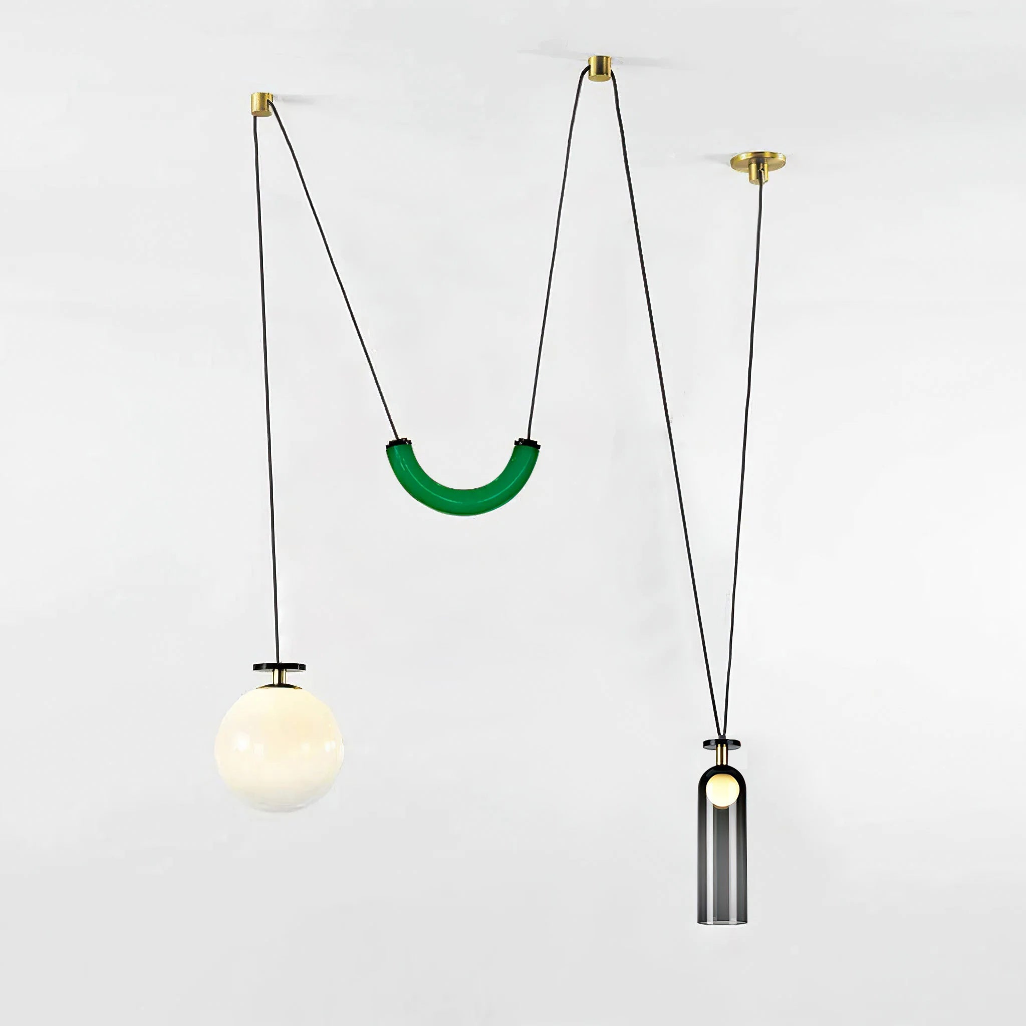 Covine Multi-Shape Adjustable Pendant Light - Neutral Decor