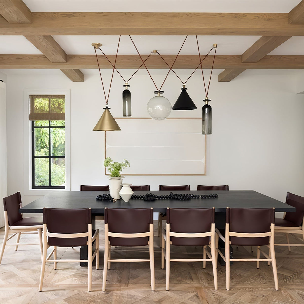 Cirorira Chandelier Geometric Shape Art