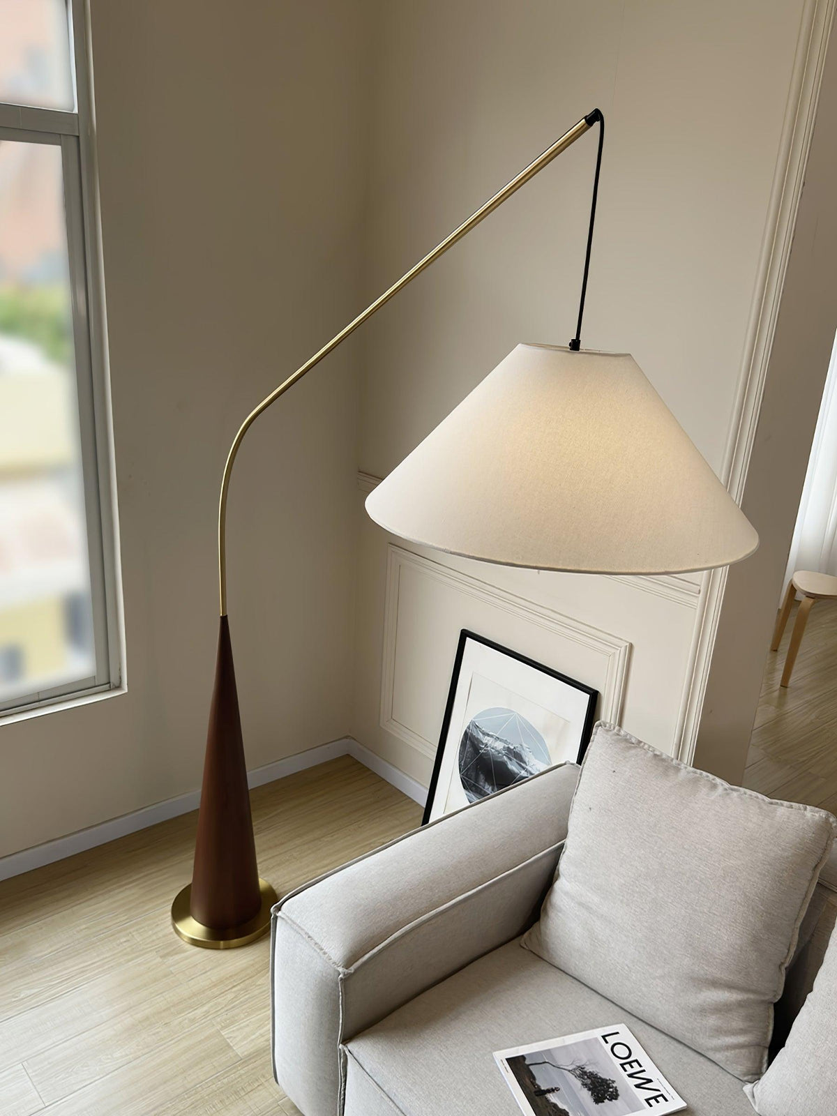 Solense Fabric Floor Lamp