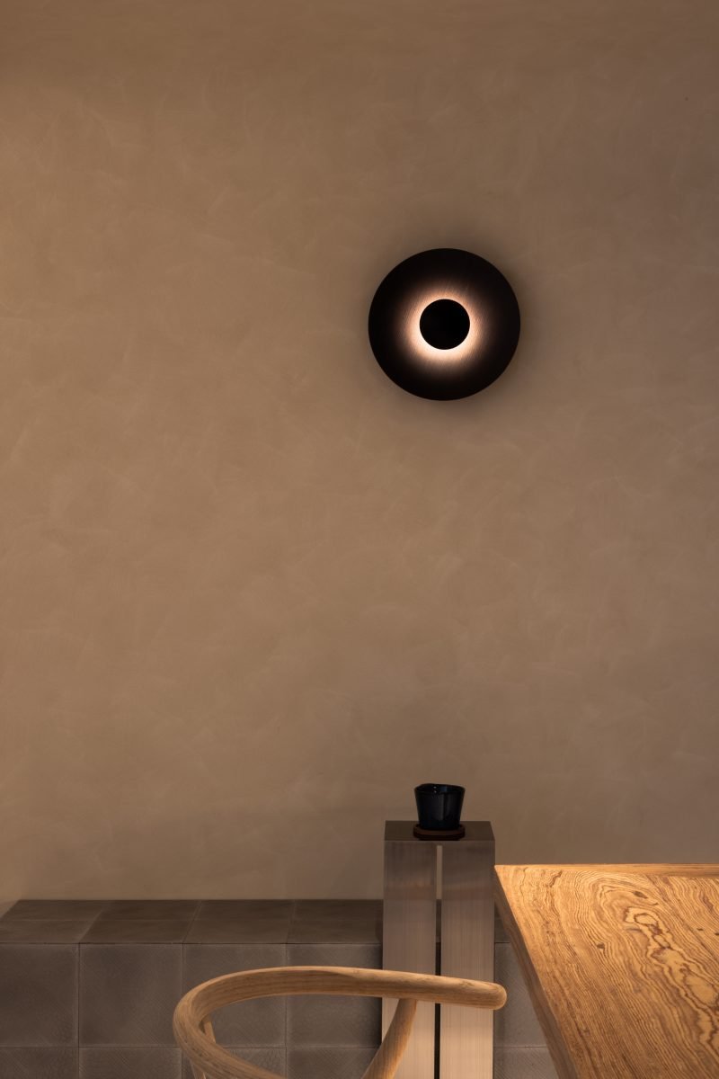 Ginger Modern Minimalist Round Wall Lamp