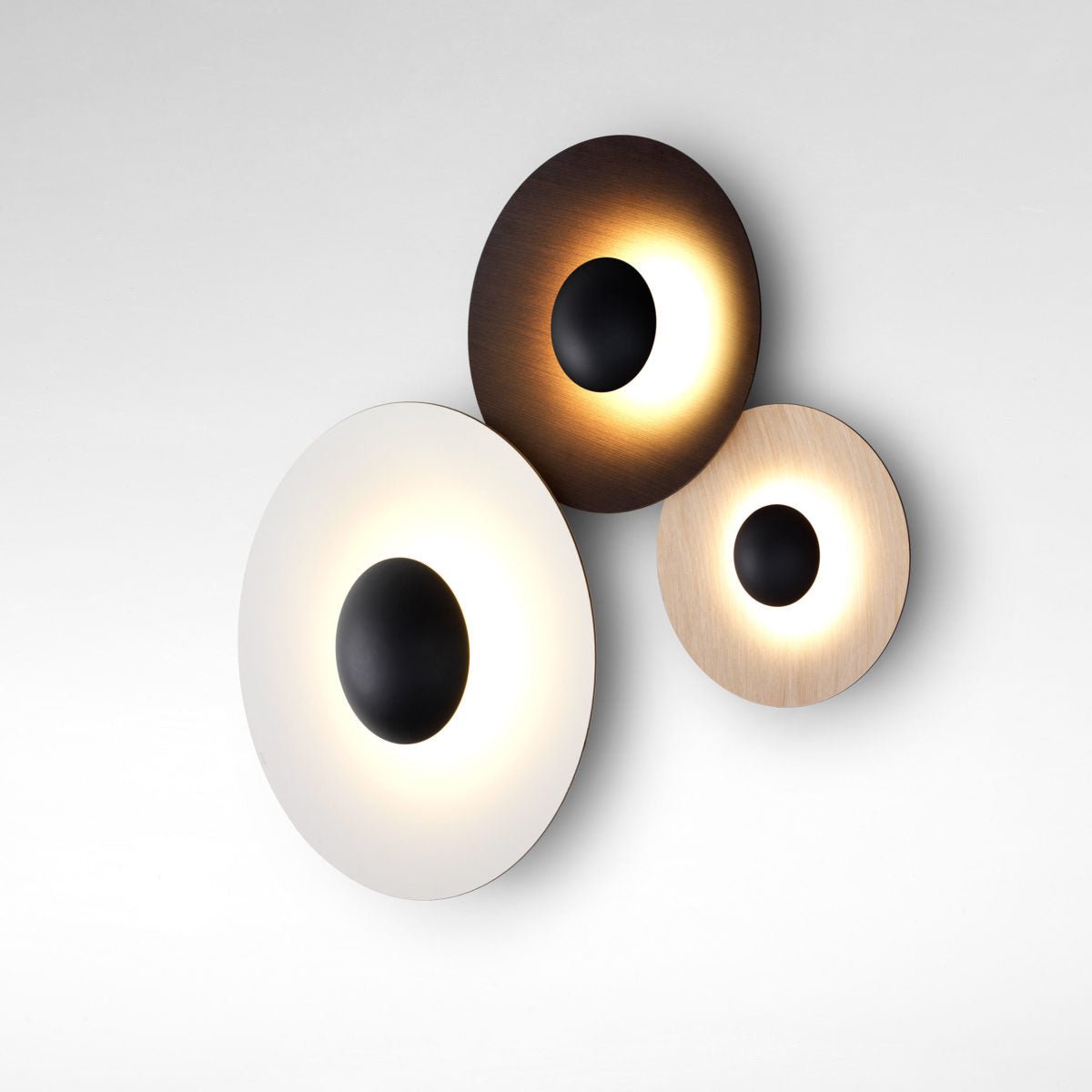 Ginger Modern Minimalist Round Wall Lamp