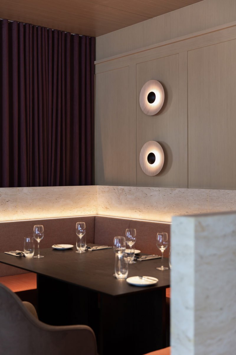 Ginger Modern Minimalist Round Wall Lamp