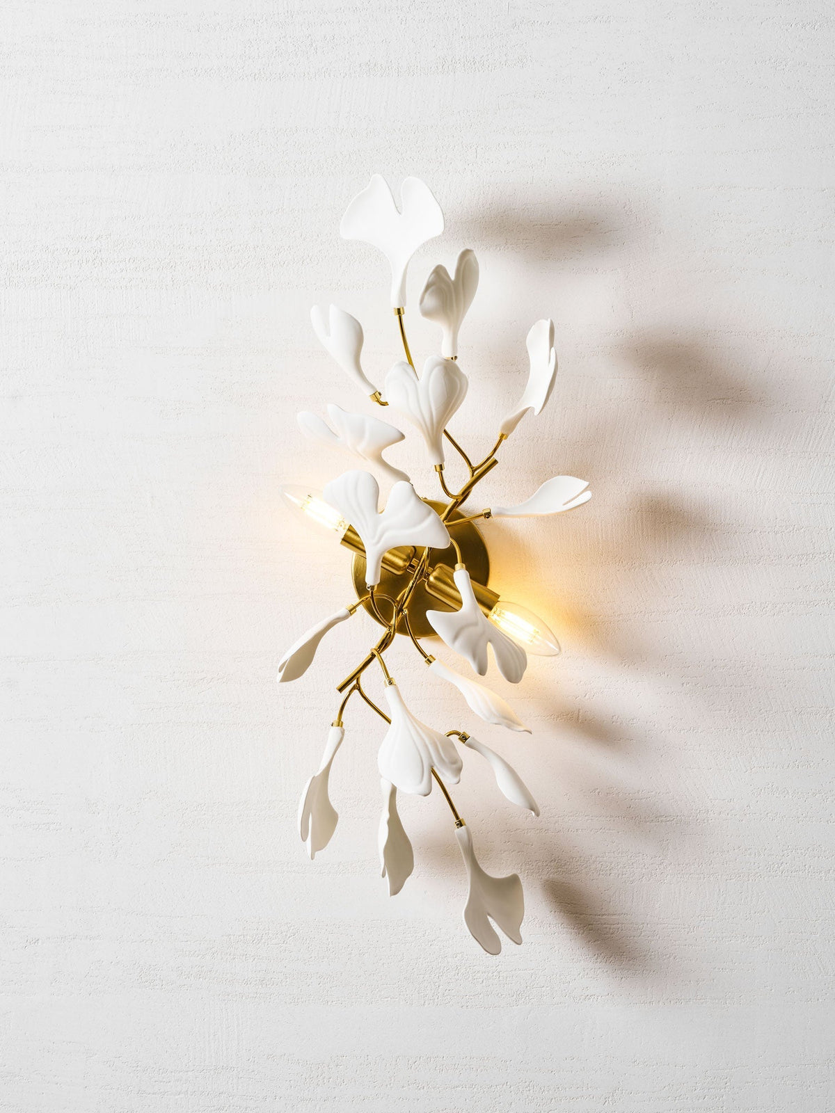 Ardenstone Gingko Flowers Indoor Wall Light