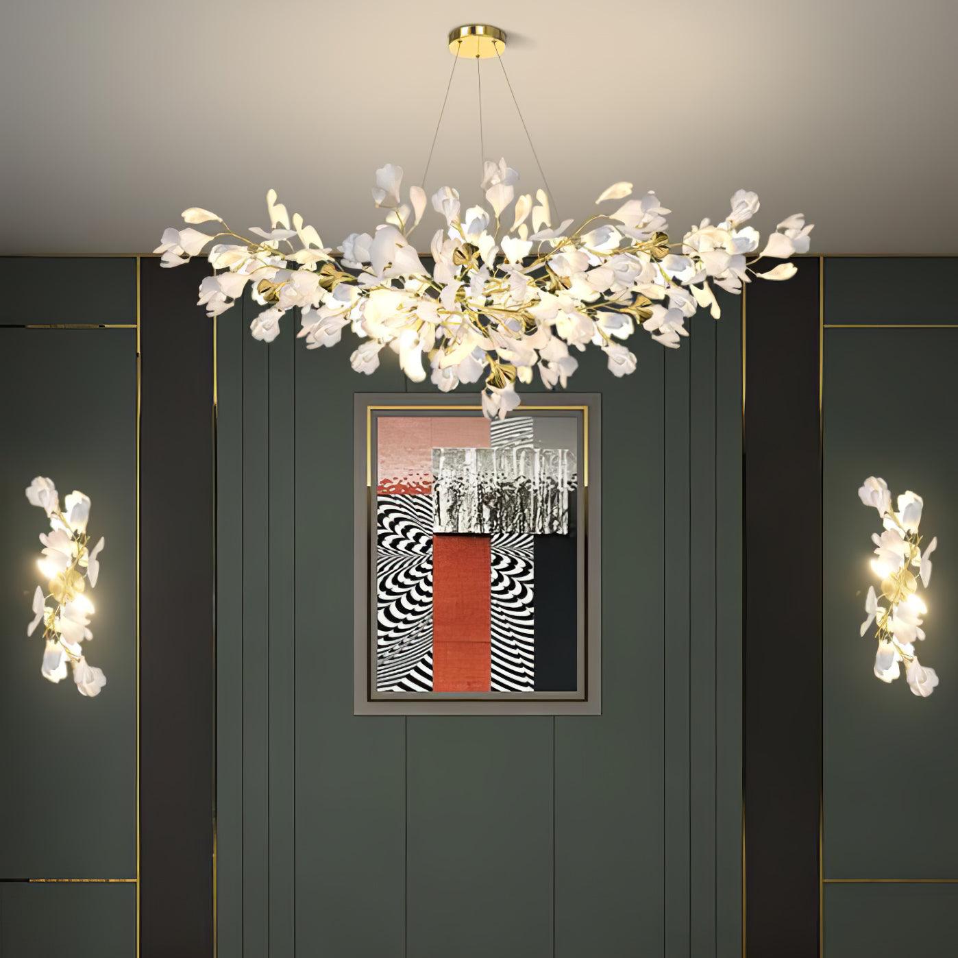 Ardenstone Gingko Flowers Indoor Wall Light
