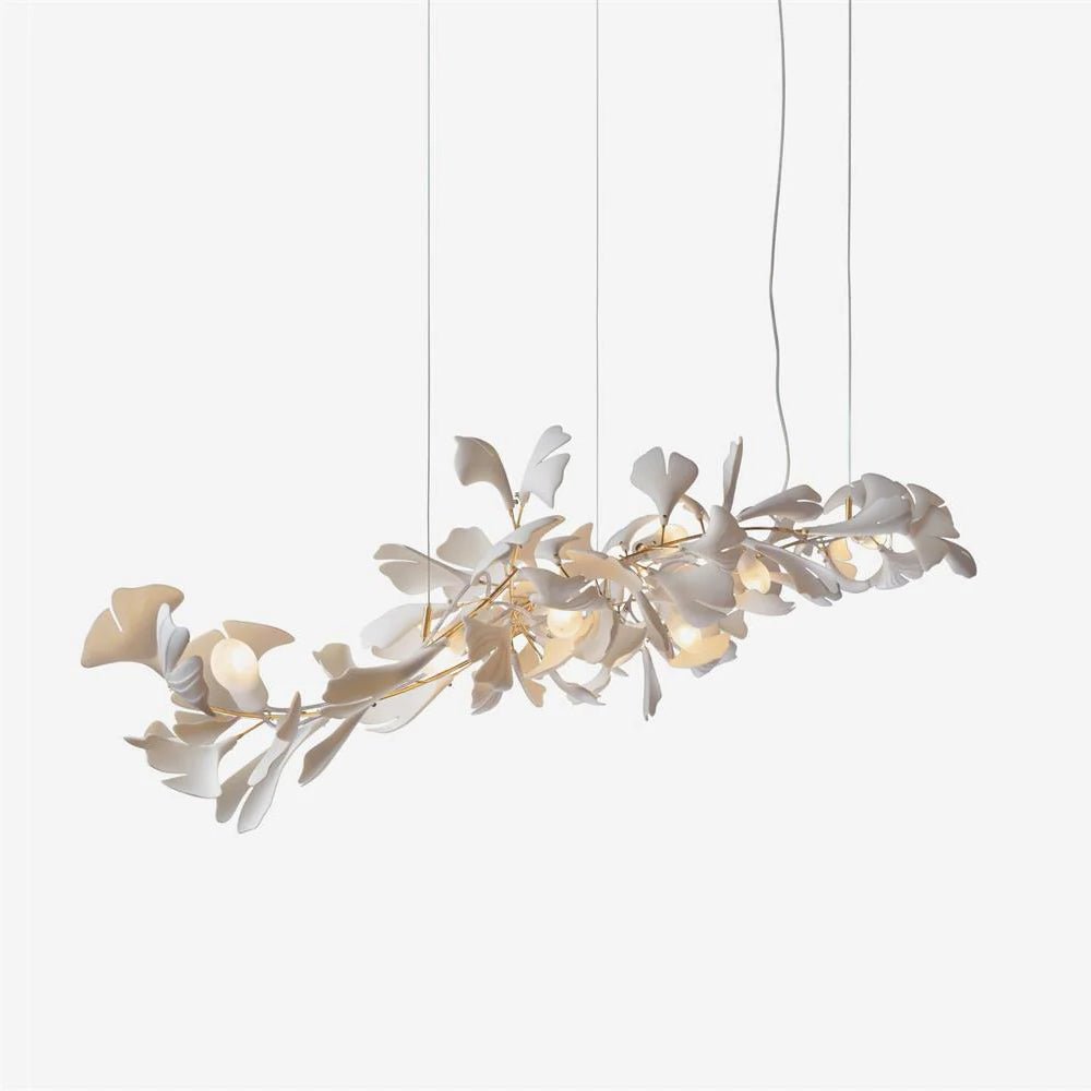 Ceroraine Chandelier Gingko A Porcelain LED Modern