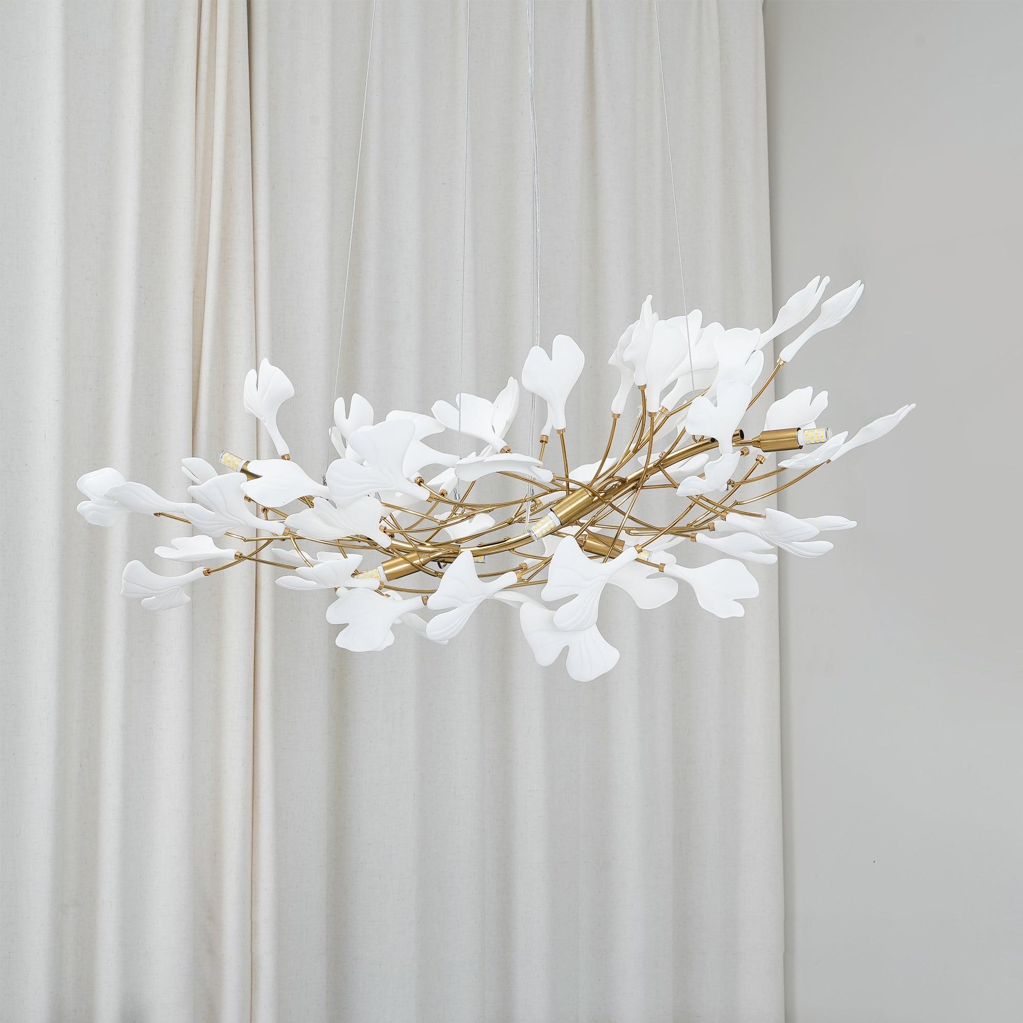 Fioraford Bloom Gingko Chandelier