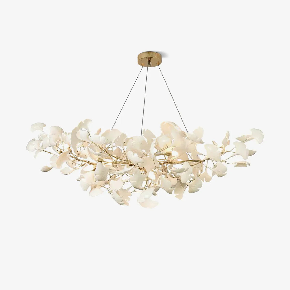 Olivia Luxury Chandelier Ceramics Living Room U Arc Shape - Neutral Decor