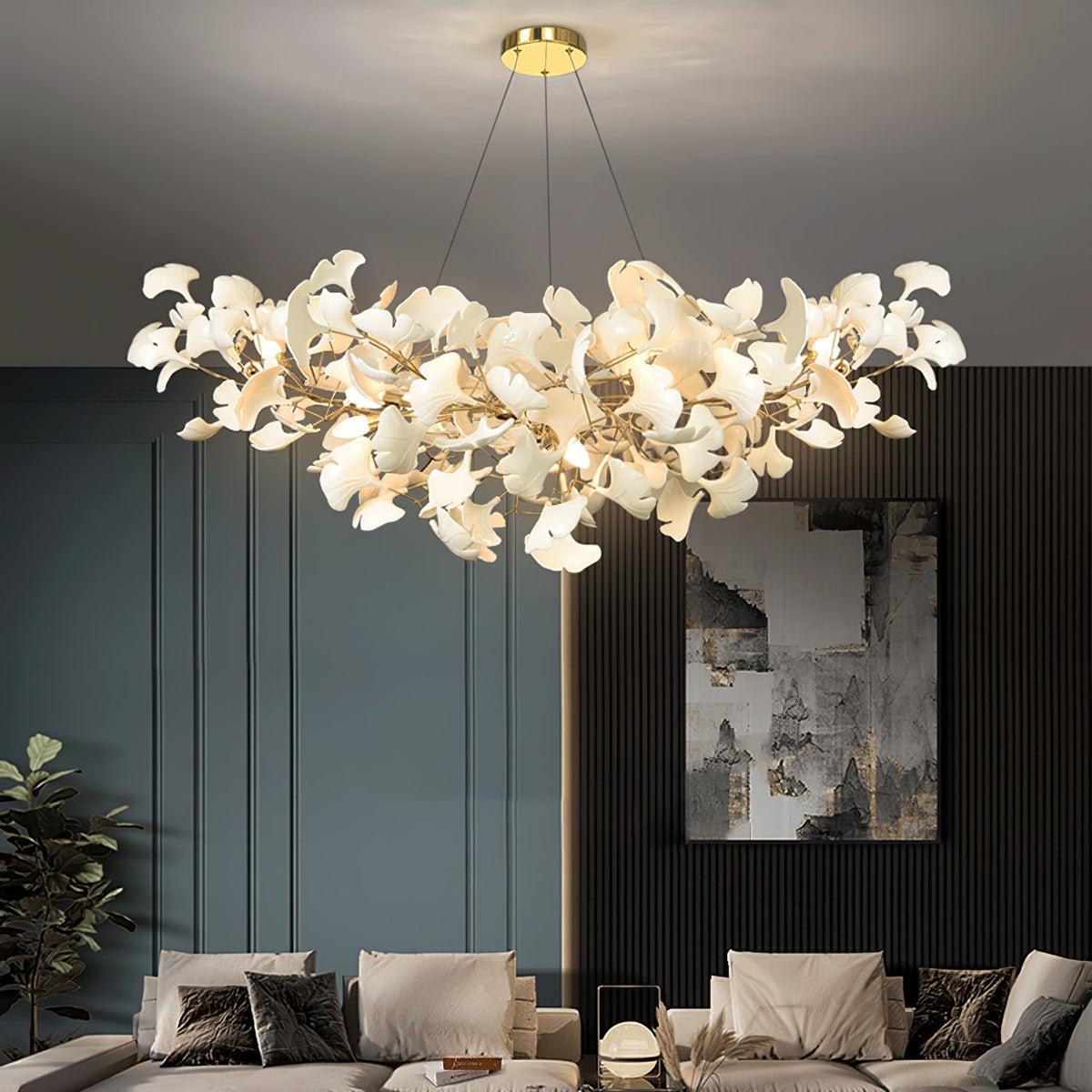 Fioraford Bloom Gingko Chandelier