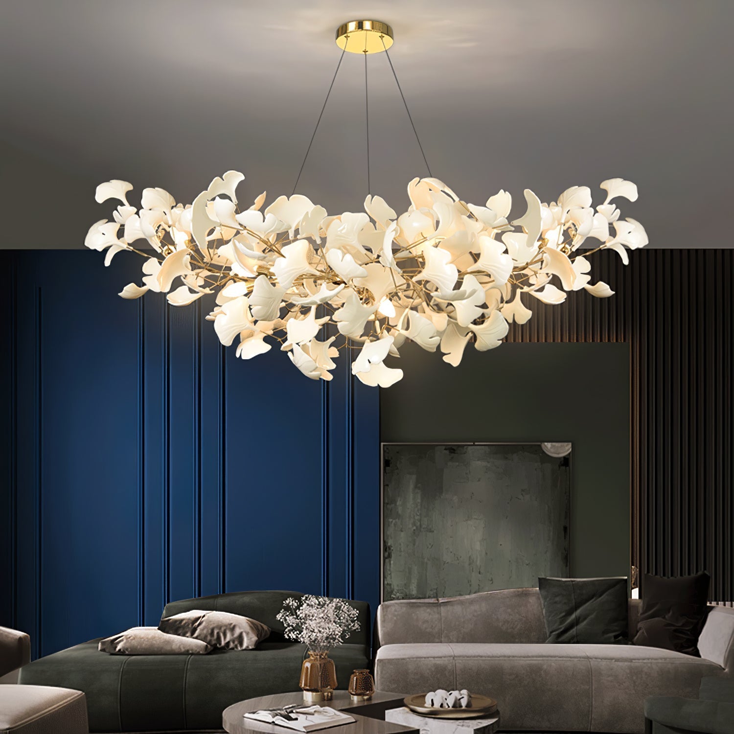 Fioraford Bloom Gingko Chandelier