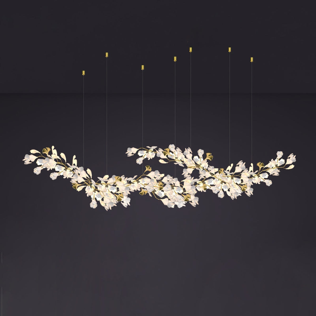 Calaena Gingko Chandelier
