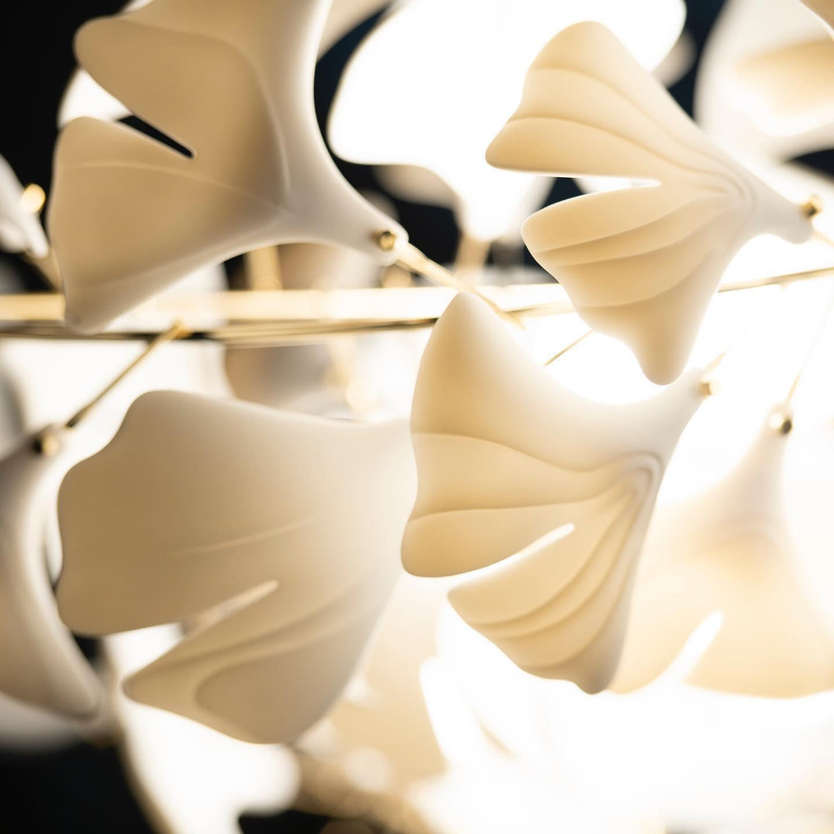 Ginkgo Cluster Chandelier