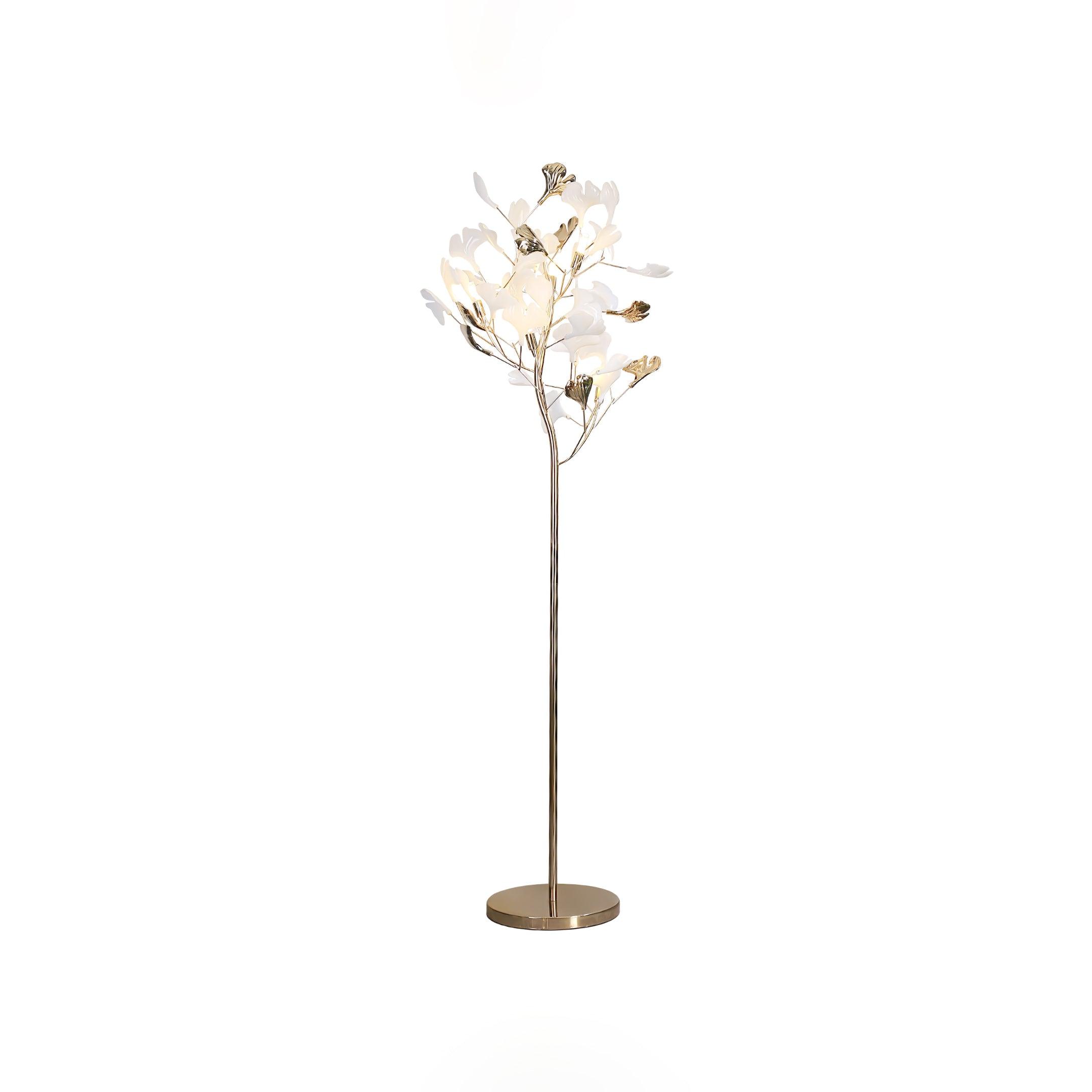 Anoren Luxury Floral Floor Lamp