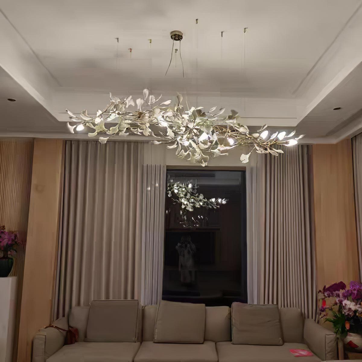 Fioraford Bloom Gingko Chandelier