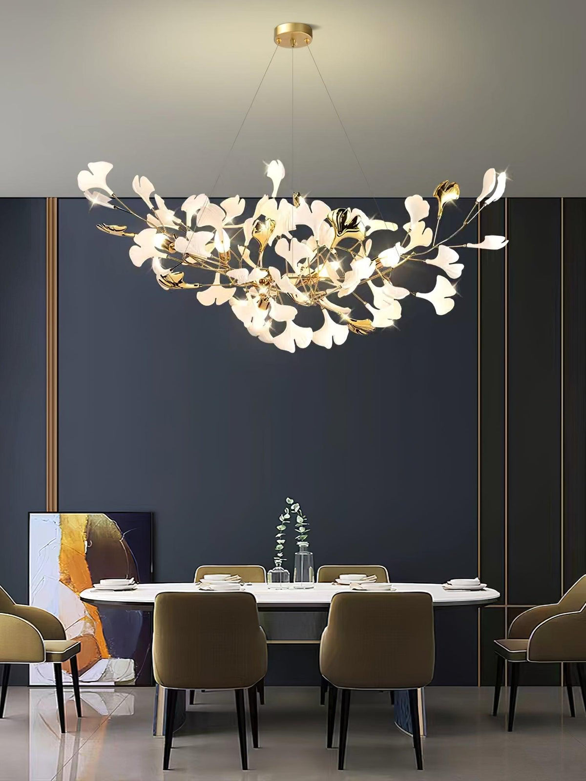Fioraford Bloom Gingko Chandelier