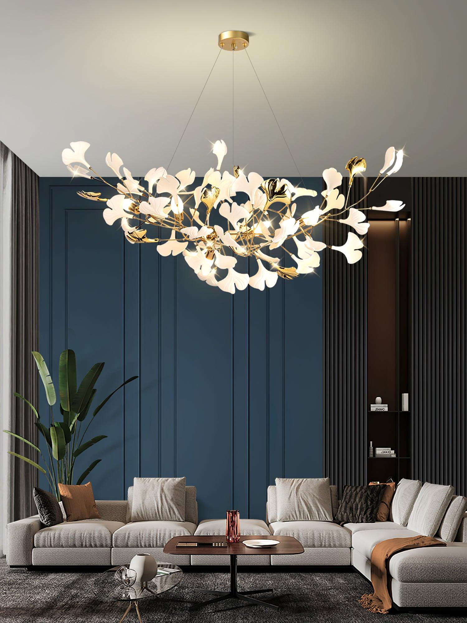 Fioraford Bloom Gingko Chandelier