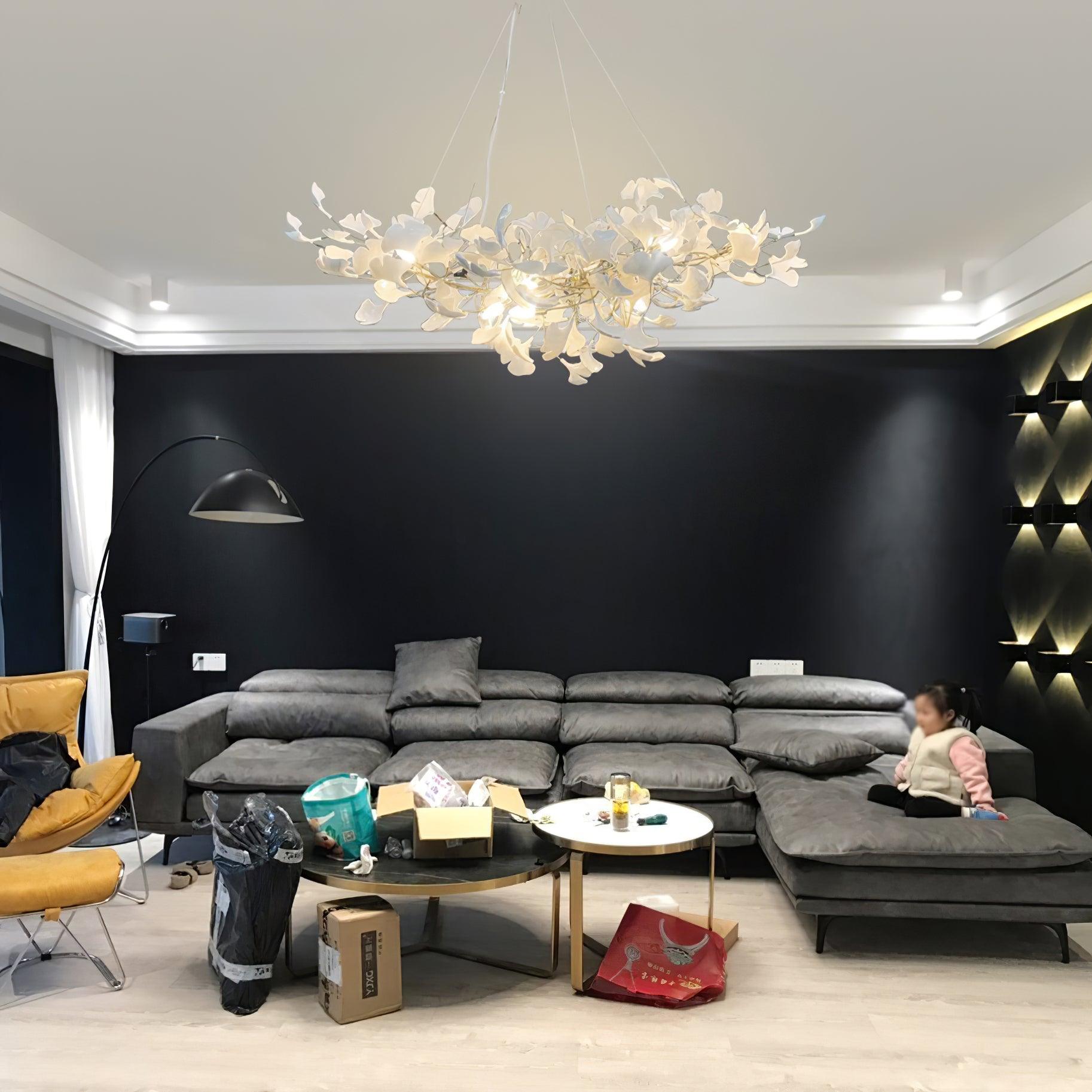 Fioraford Bloom Gingko Chandelier