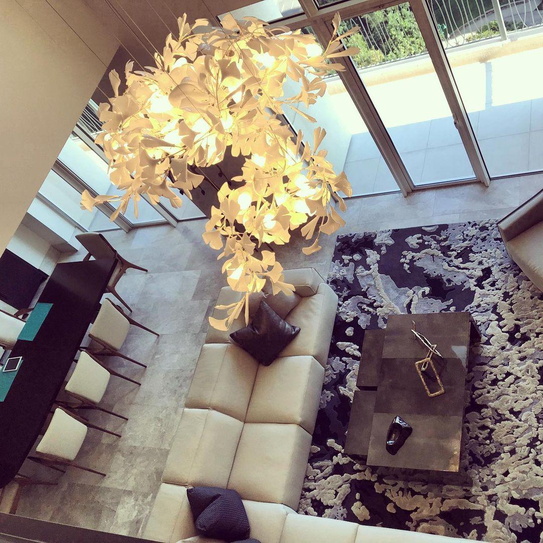 Fioraford Bloom Gingko Chandelier
