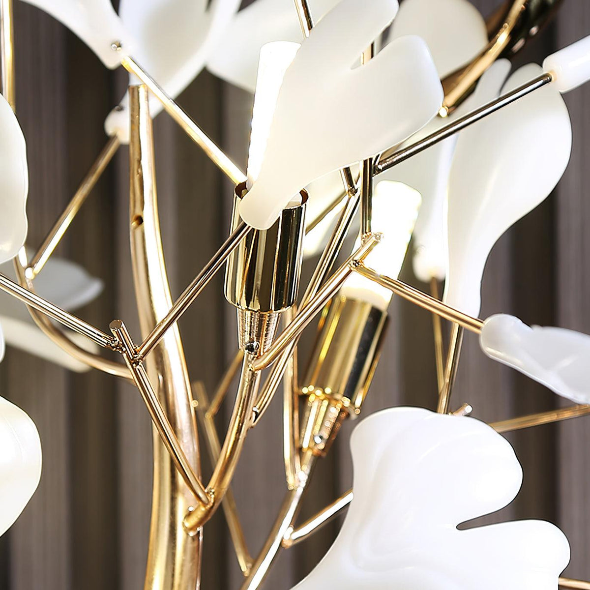 Anoren Luxury Floral Floor Lamp