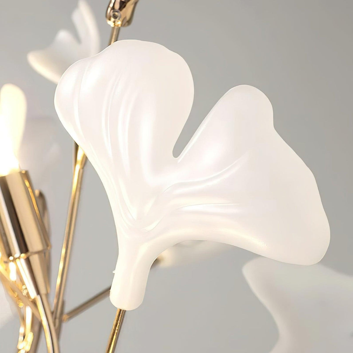 Anoren Luxury Floral Floor Lamp