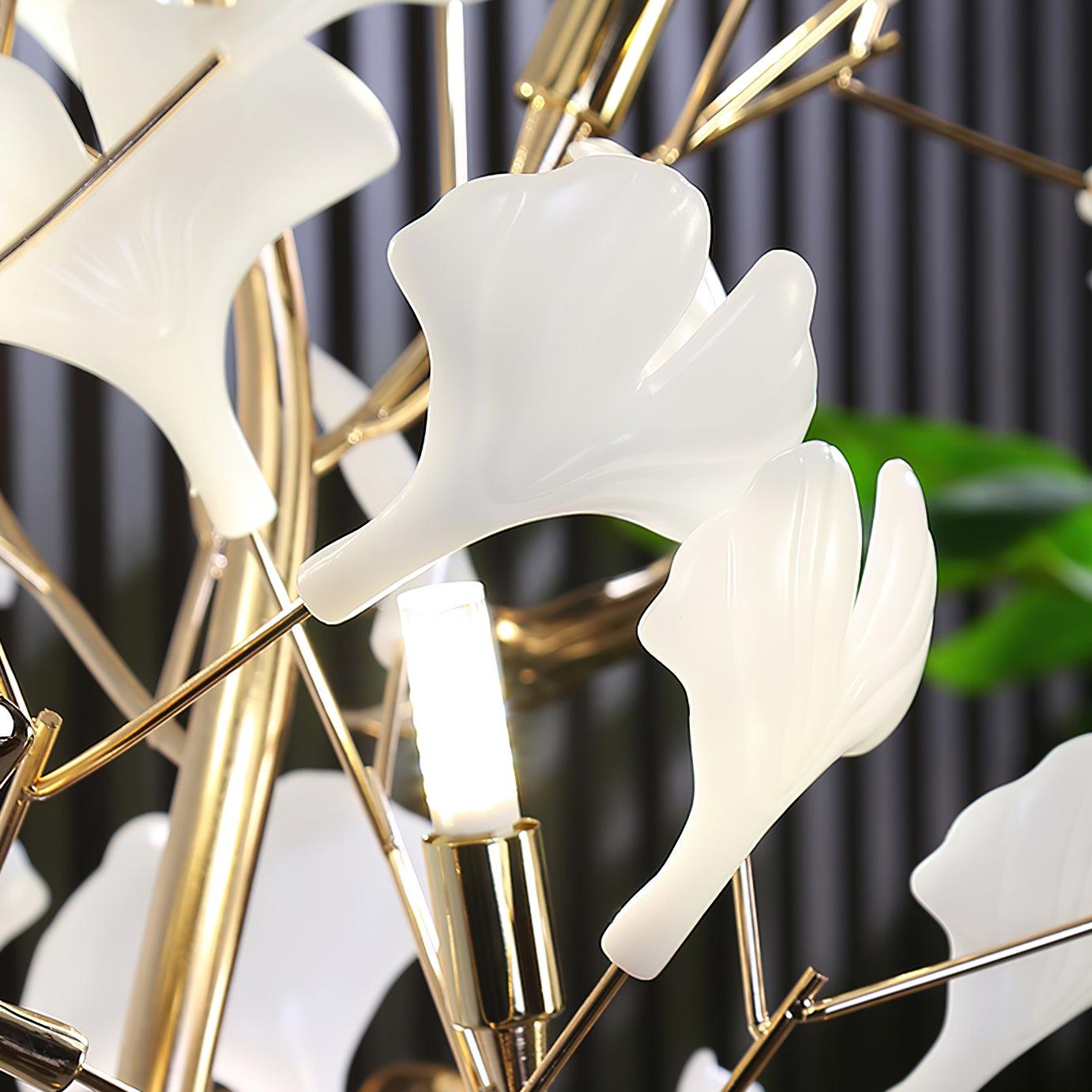 Anoren Luxury Floral Floor Lamp